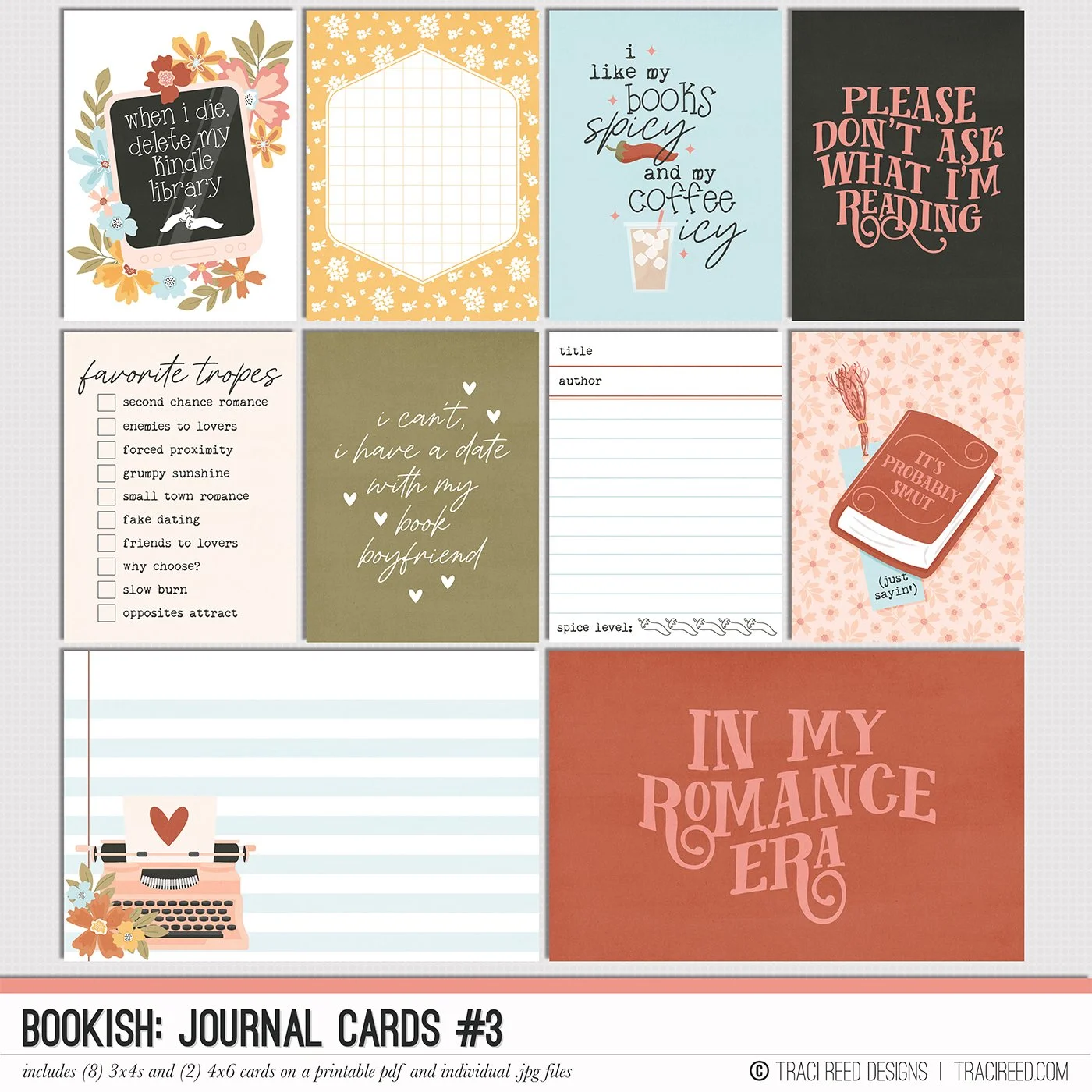 Bookish Cards #3