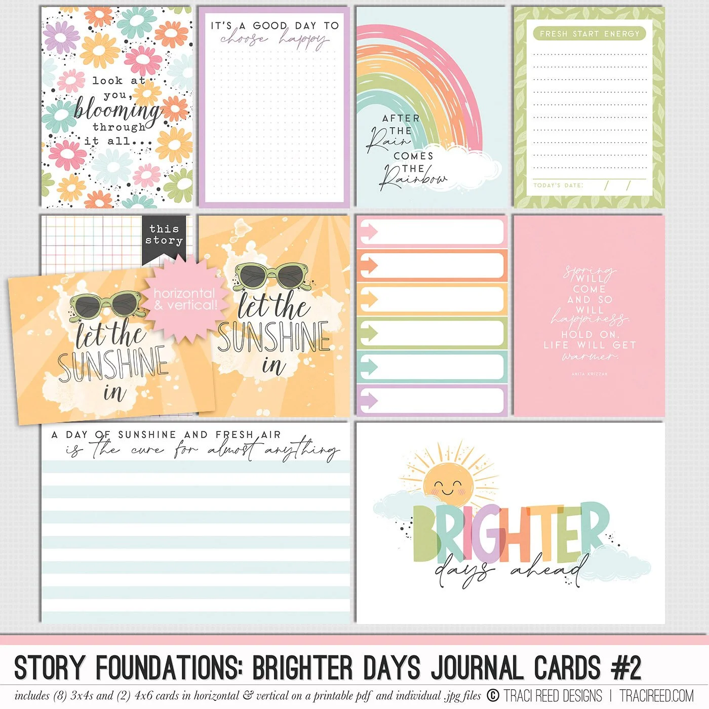 Story Foundations: Brighter Days Cards #2