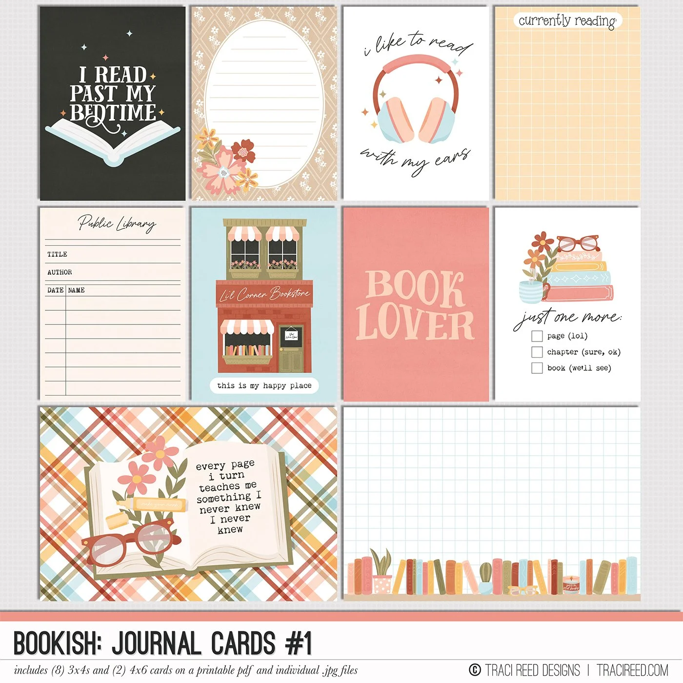 Bookish Cards #1