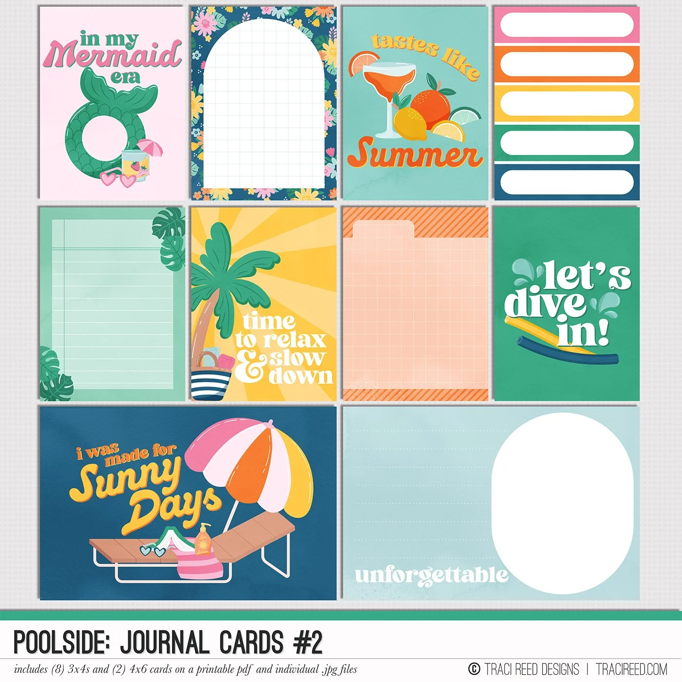Poolside Cards #2