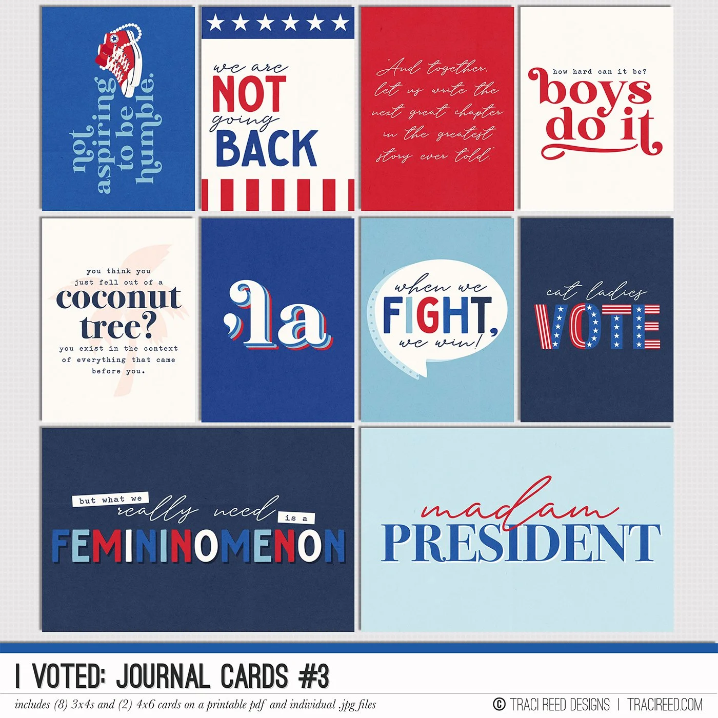 I Voted Cards #3