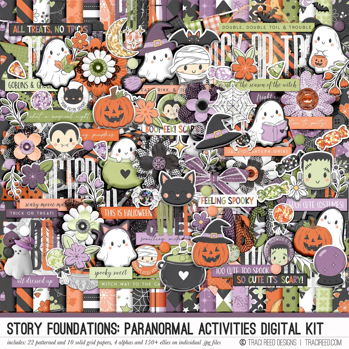 Story Foundations: Paranormal Activities Digital Kit