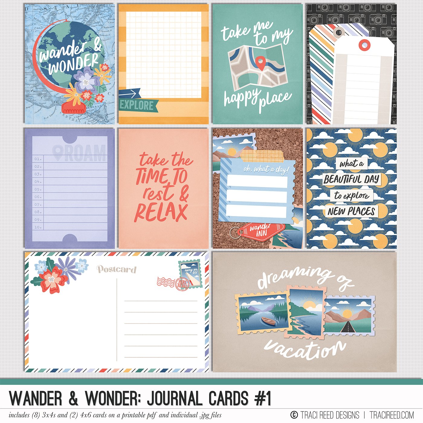 Wander & Wonder Cards #1