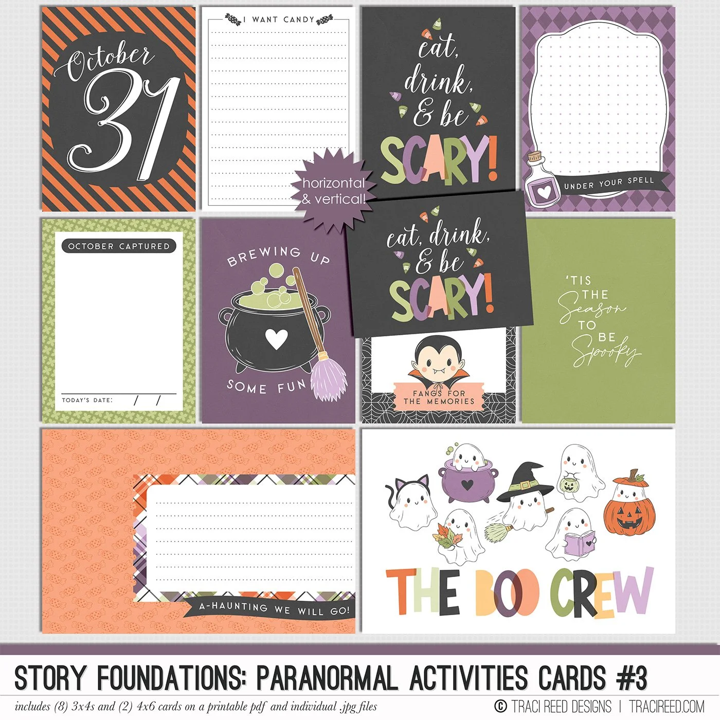 Story Foundations: Paranormal Activities Cards #3