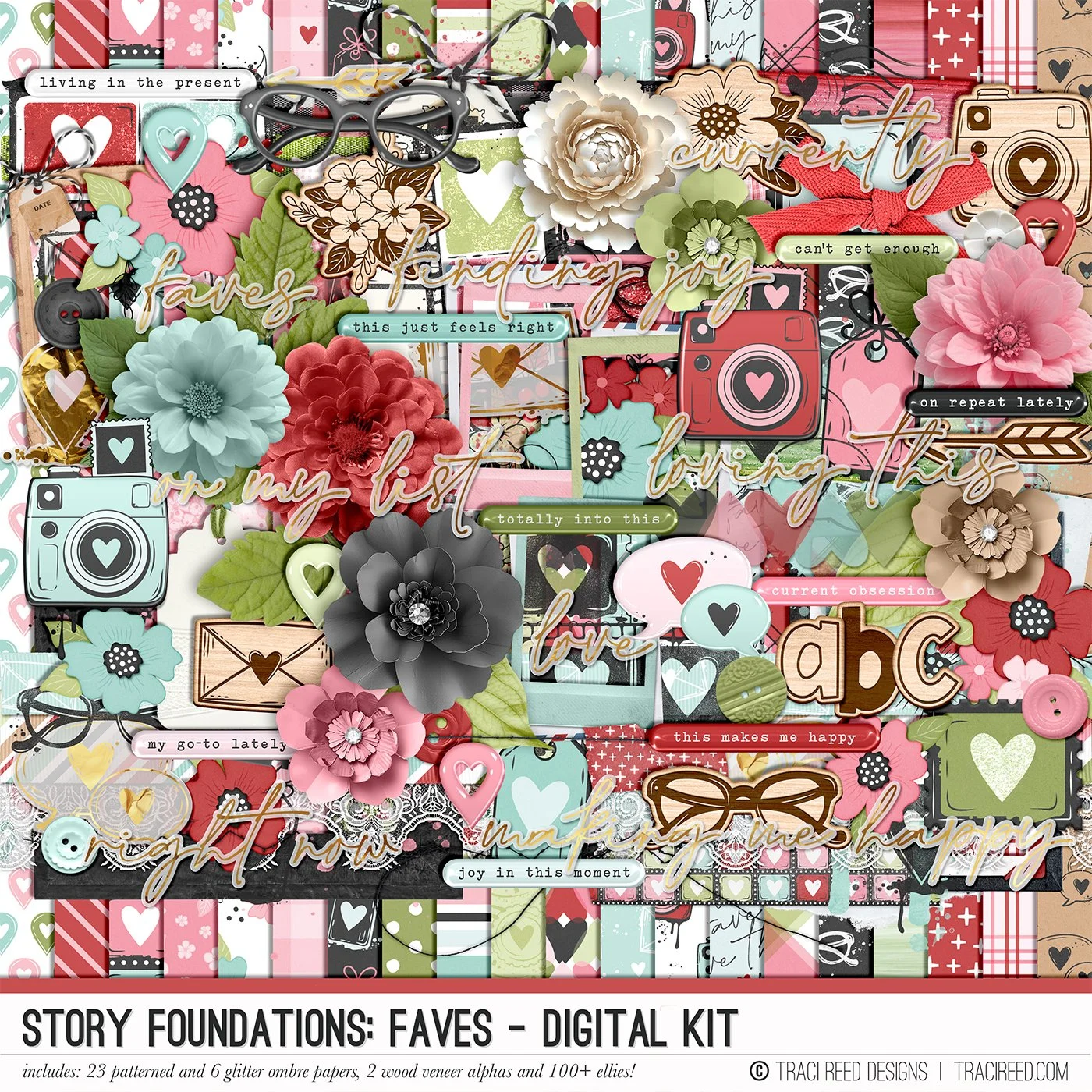 Story Foundations: Faves Digital Kit