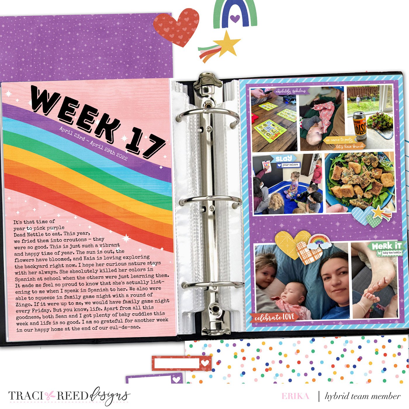 Get Your Hands on a Solid Scrapbooking Theme