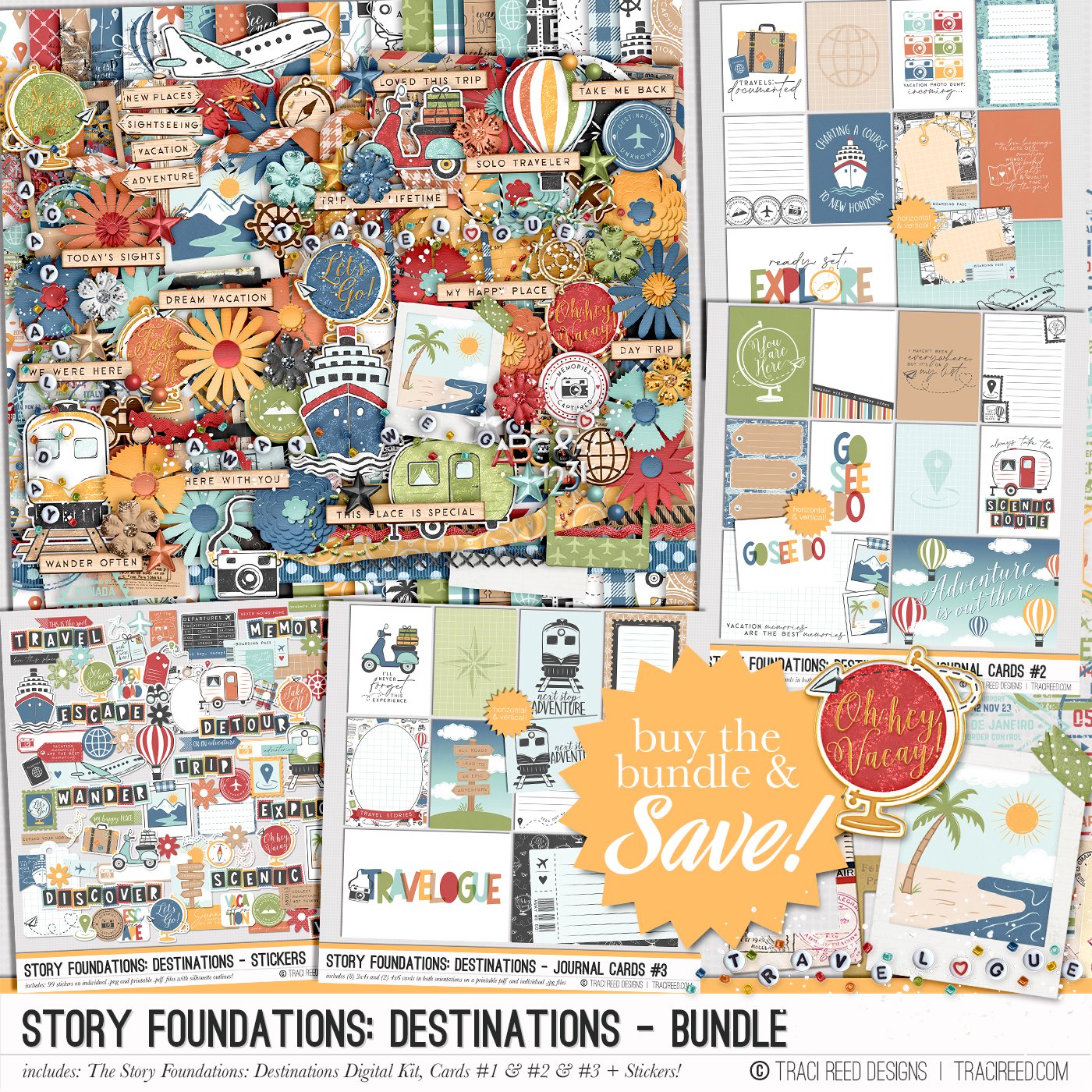 Story Foundations: Destinations Bundle