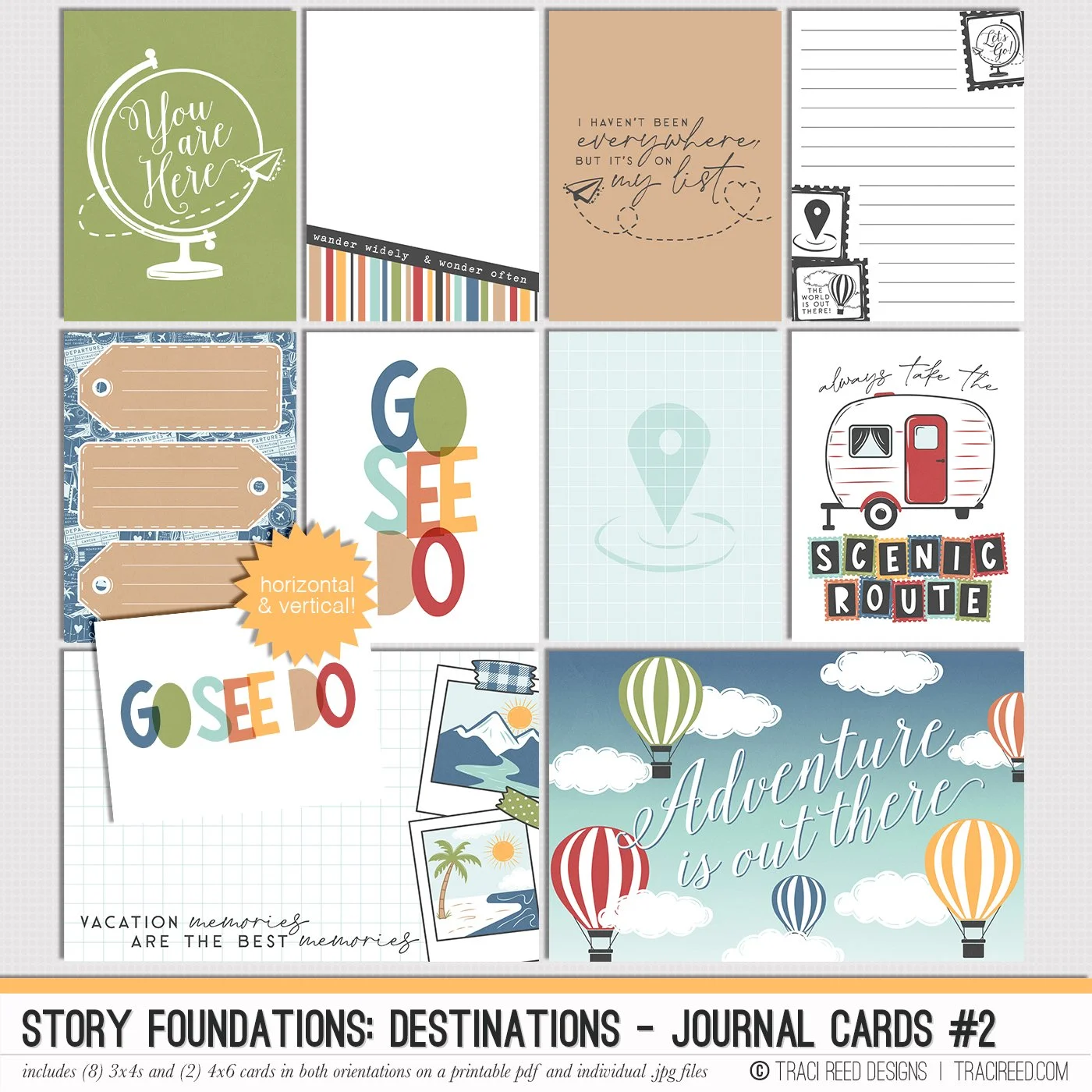 Story Foundations: Destinations Cards #2
