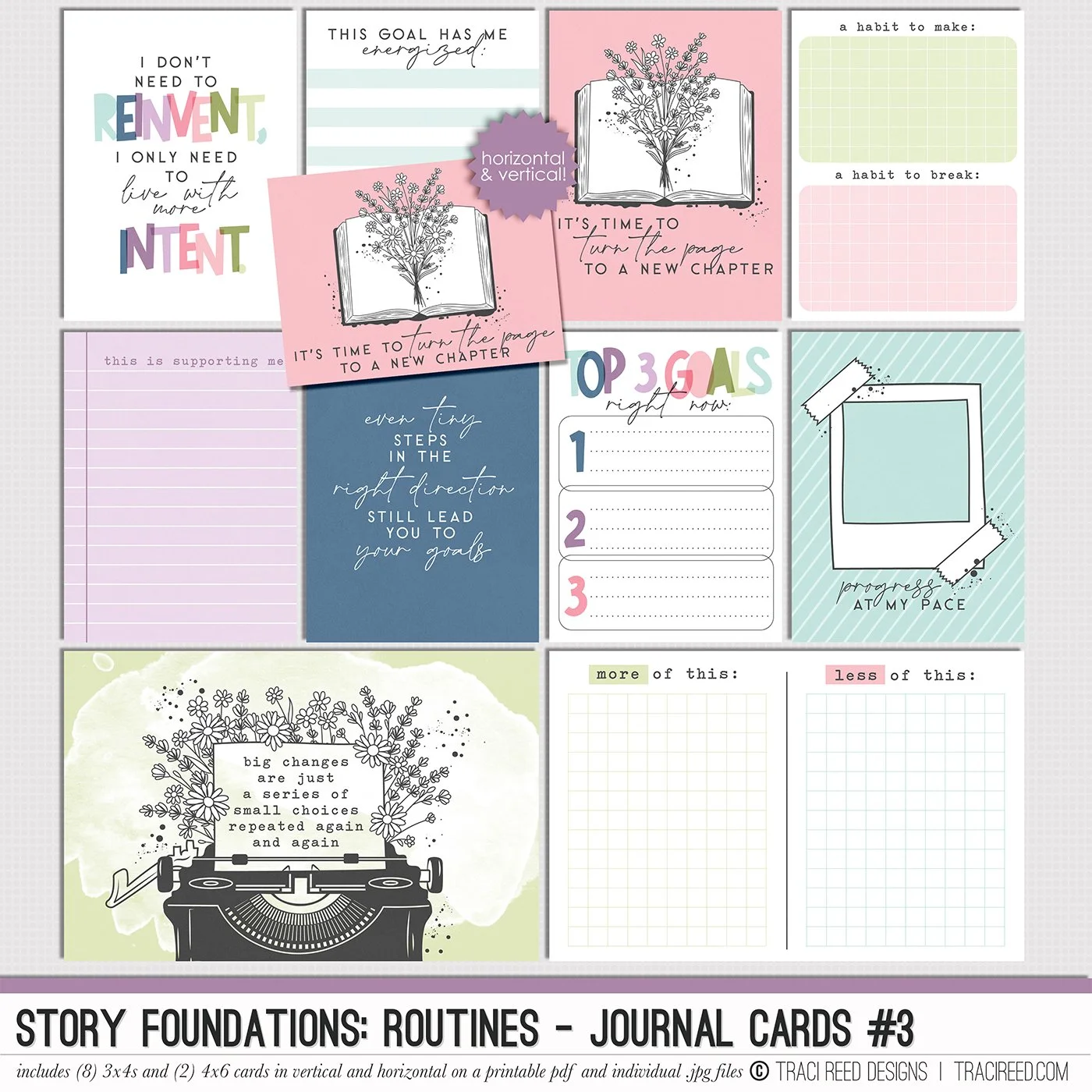 Story Foundations: Routines Cards #3