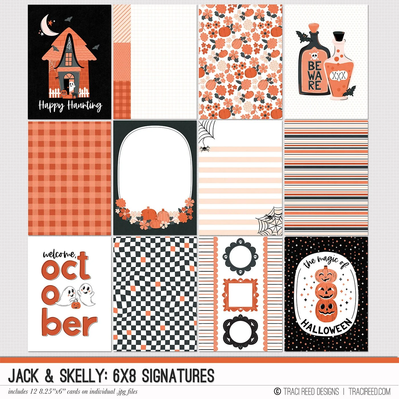 Jack & Skelly 6x8 Signatures