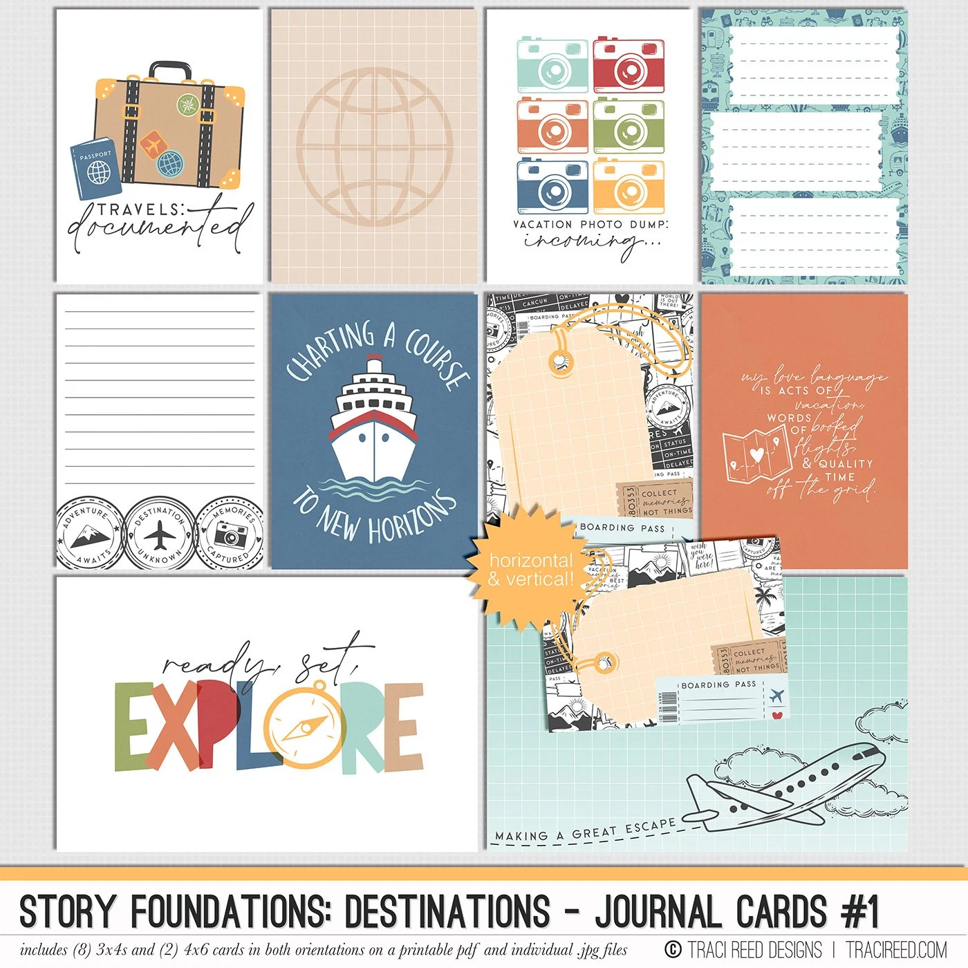 Story Foundations: Destinations Cards #1