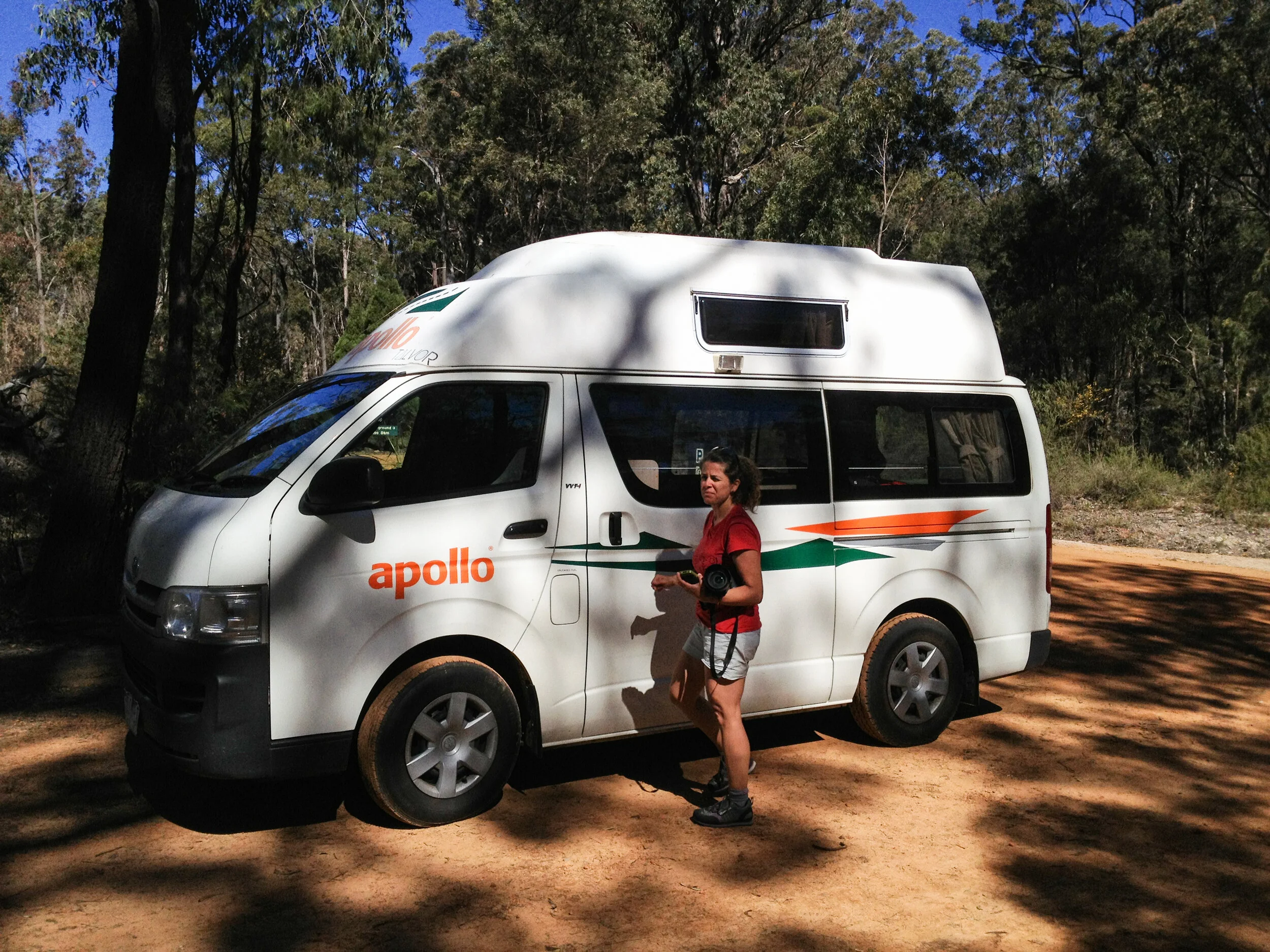 Our little home for six weeks on the road