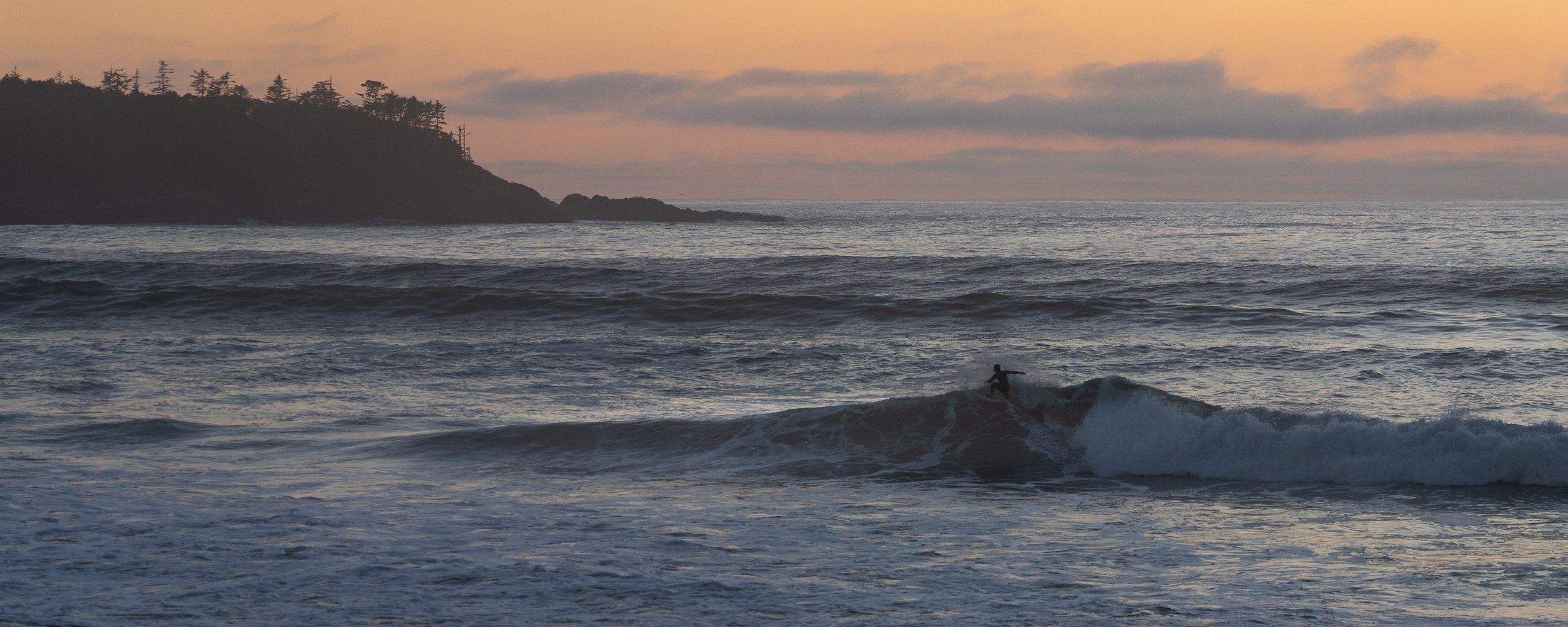 The lone surfer