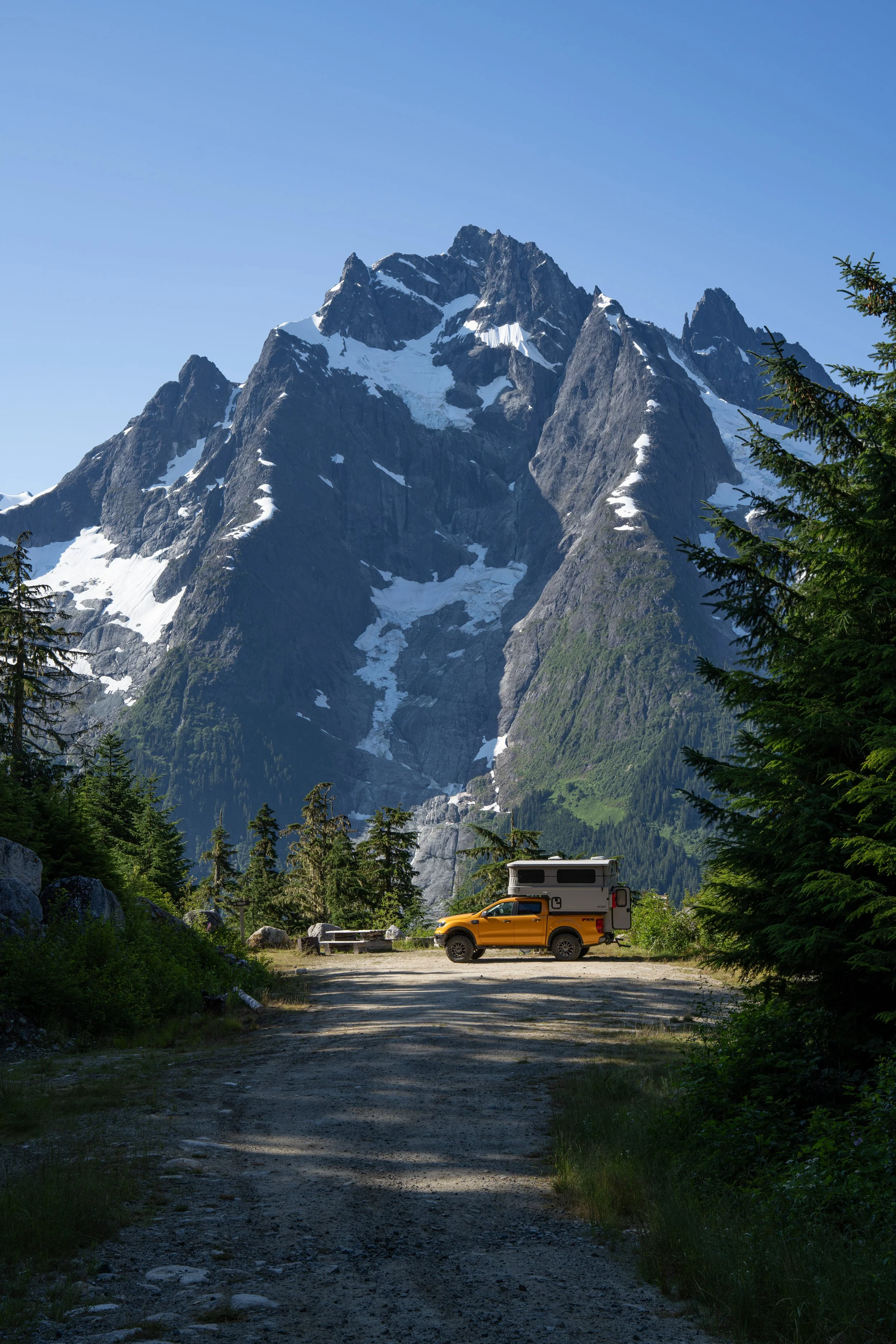 Campsite with a view