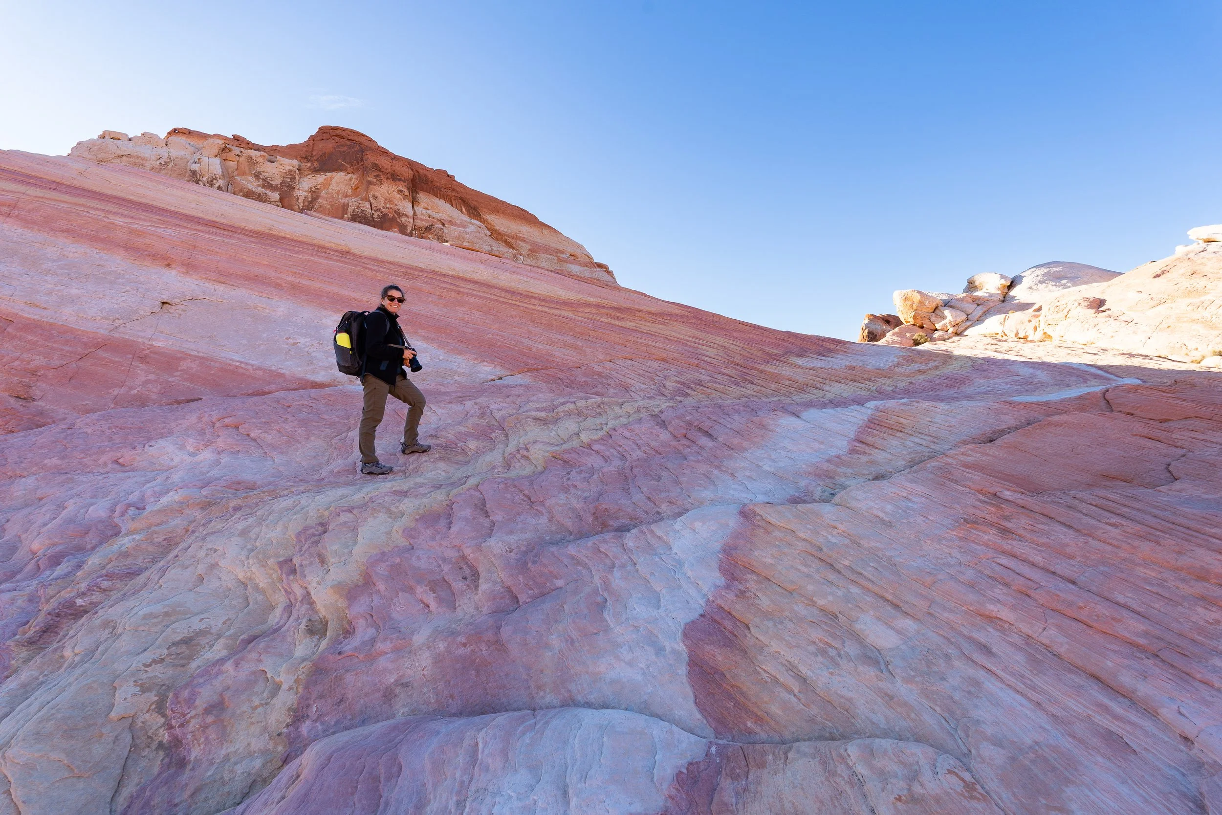 Hiking in the Valley of Fire