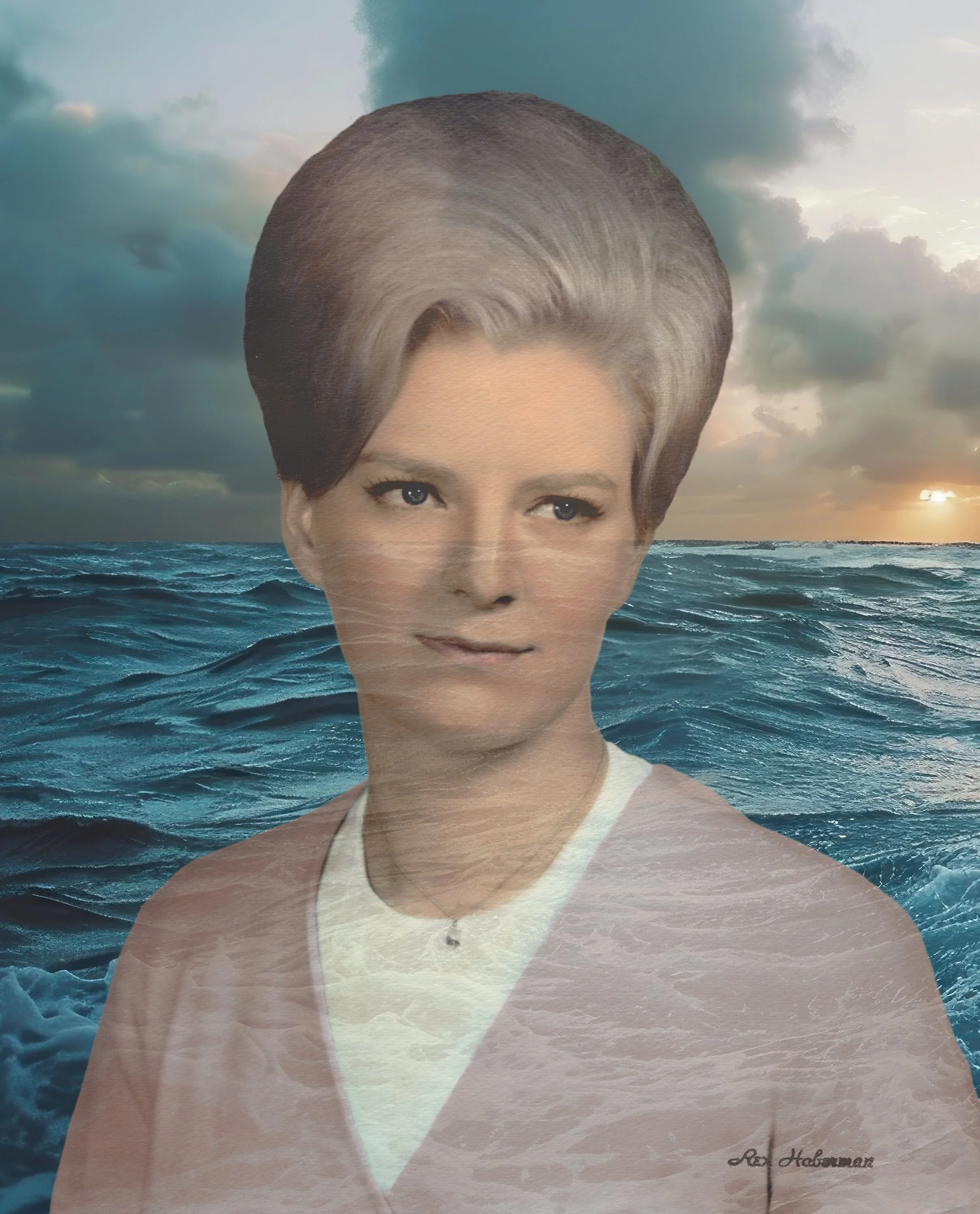 My Mother was the Spring Tides, Lenticular Print, 2025