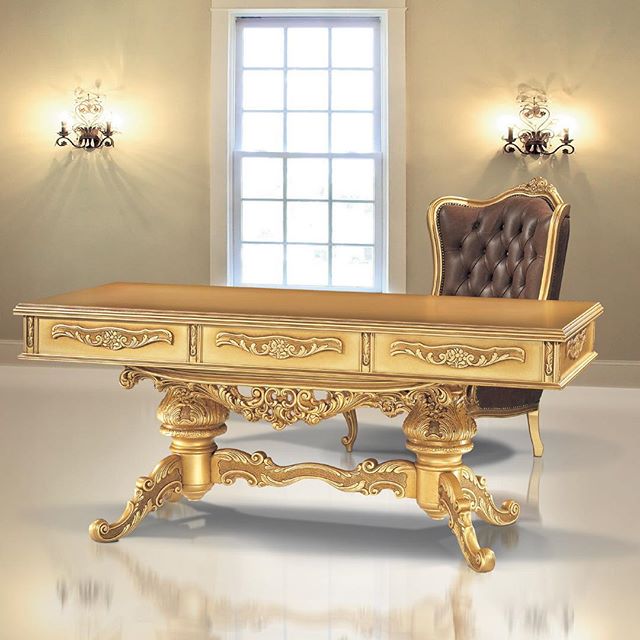 #desk #baroque #louisxv #bergerechair