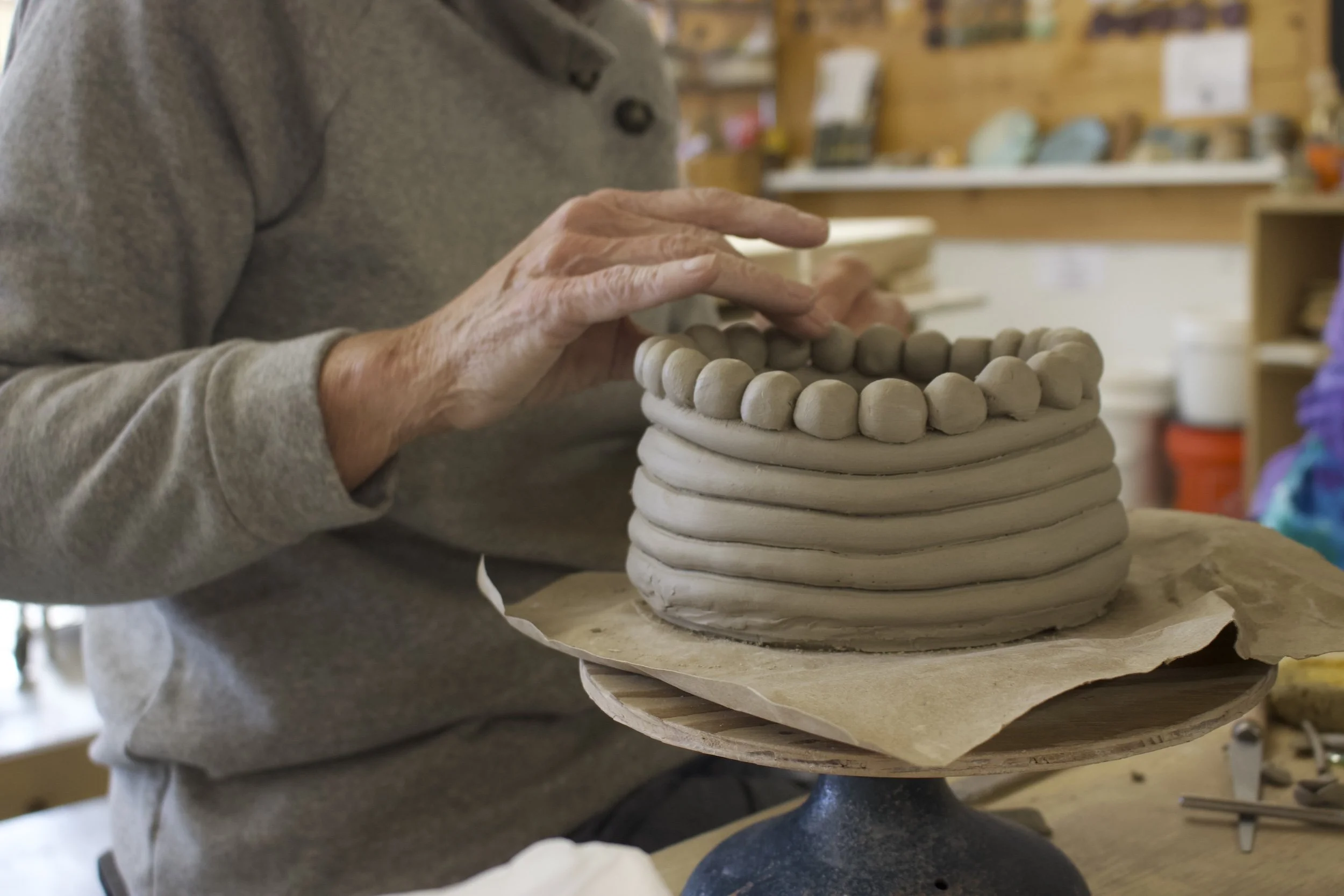 handbuilding pottery class