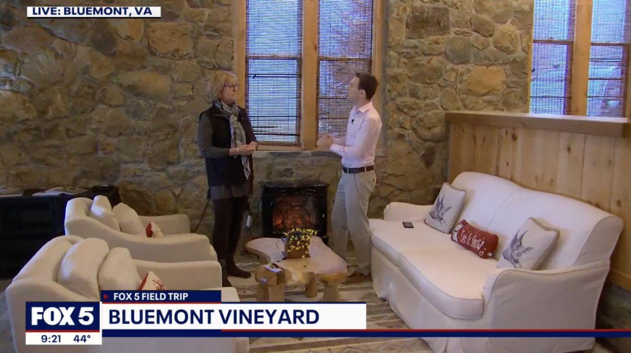 FOX 5 FIELD TRIP: Luxury stay at Bluemont Vineyard