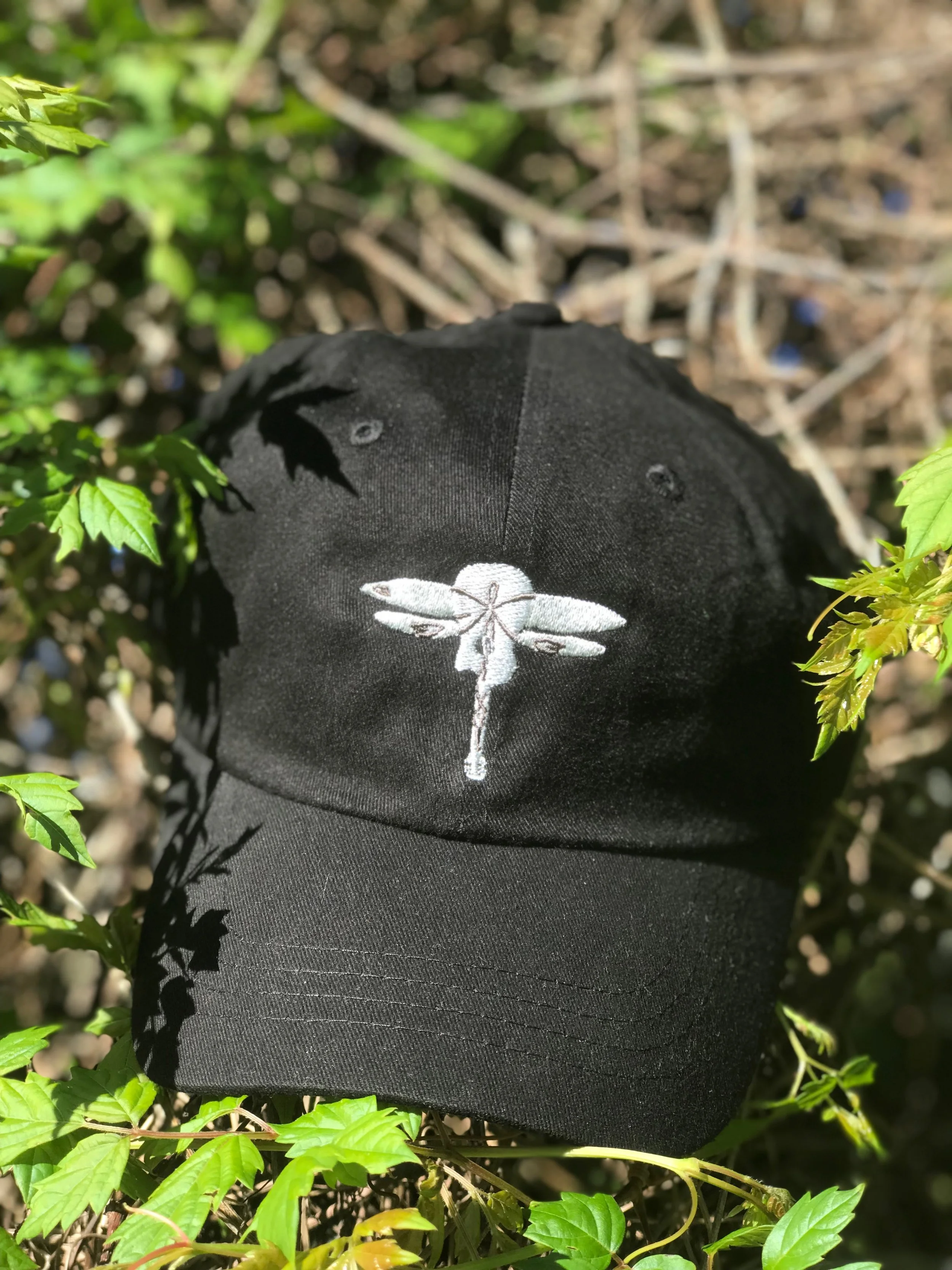 Black Melissa Logo Hat w/Melissa’s Name on Back