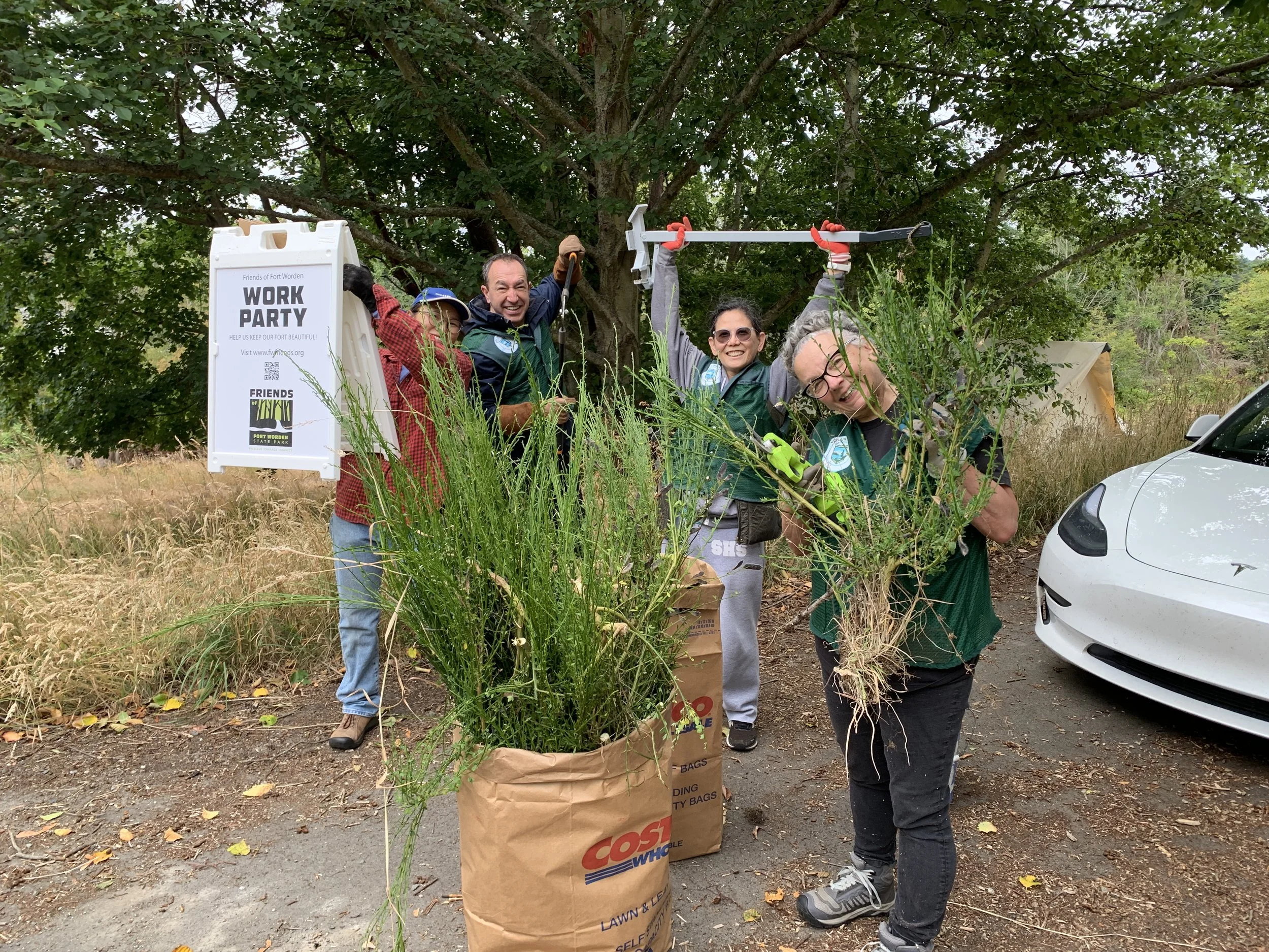 Two Ways to Help the Fort: Muscles or Money!