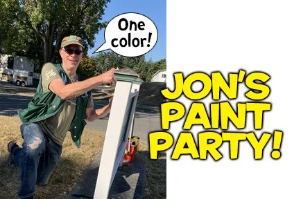 Perimeter Fence Painting Party!
