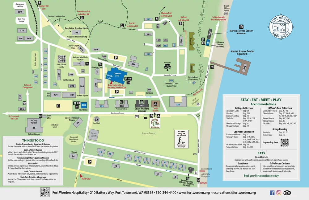 MAPS — Friends of Fort Worden State Park