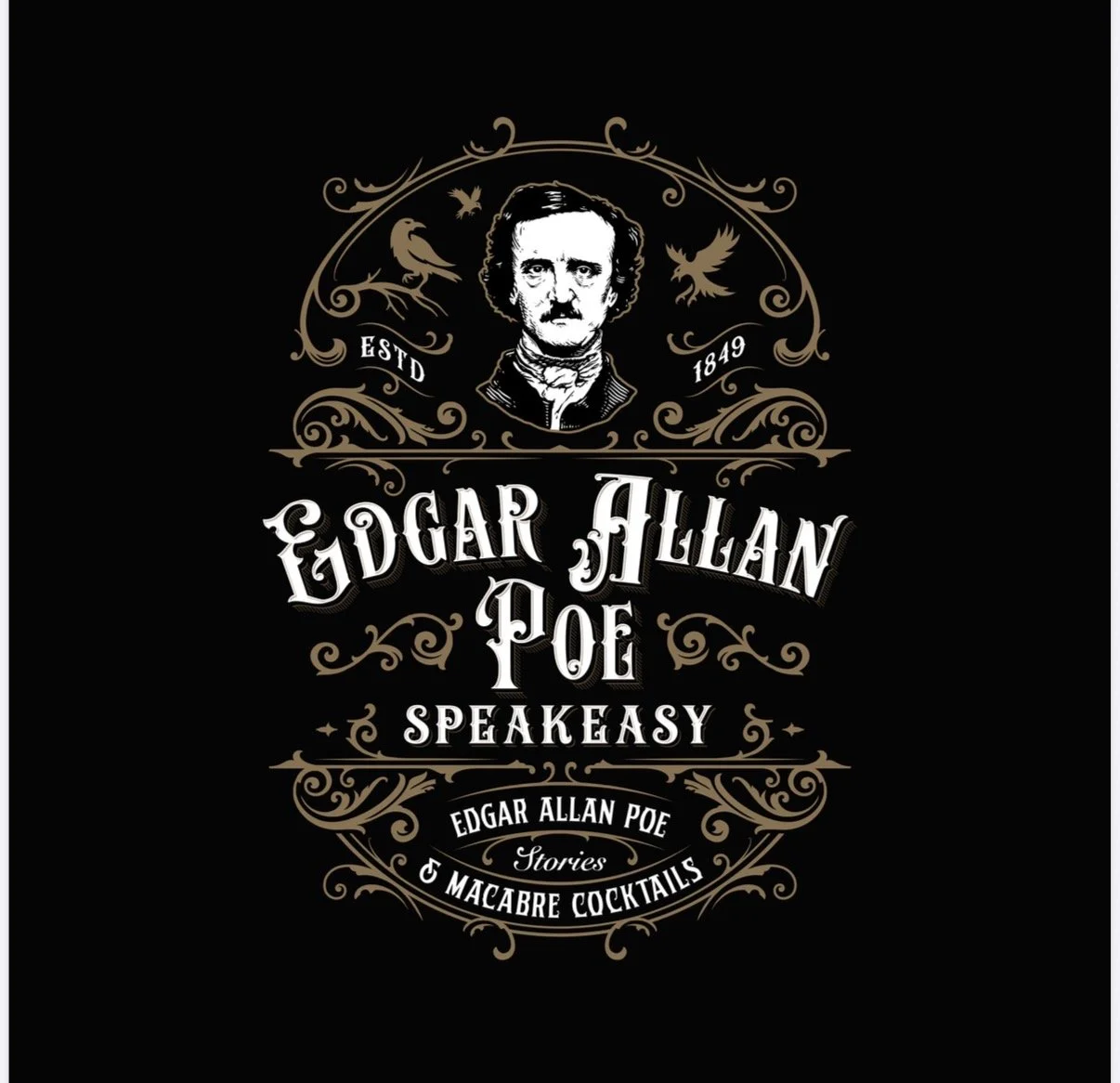Edgar Allen Poe Speakeasy 