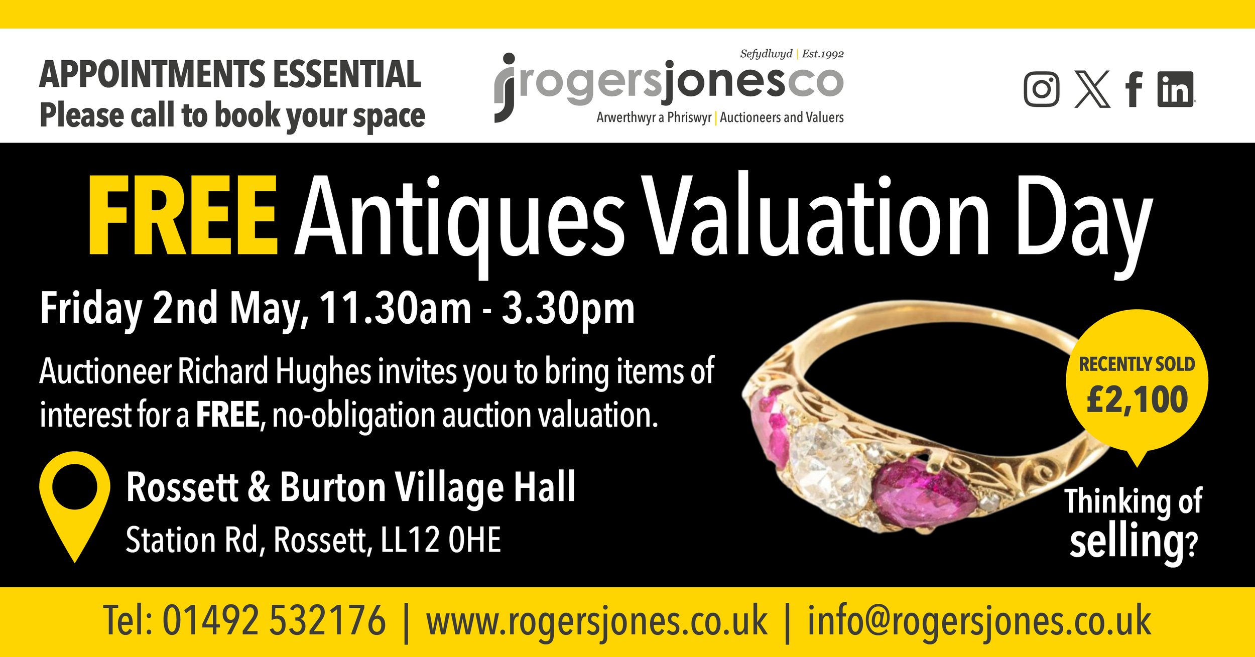 Free Antiques Valuation Day