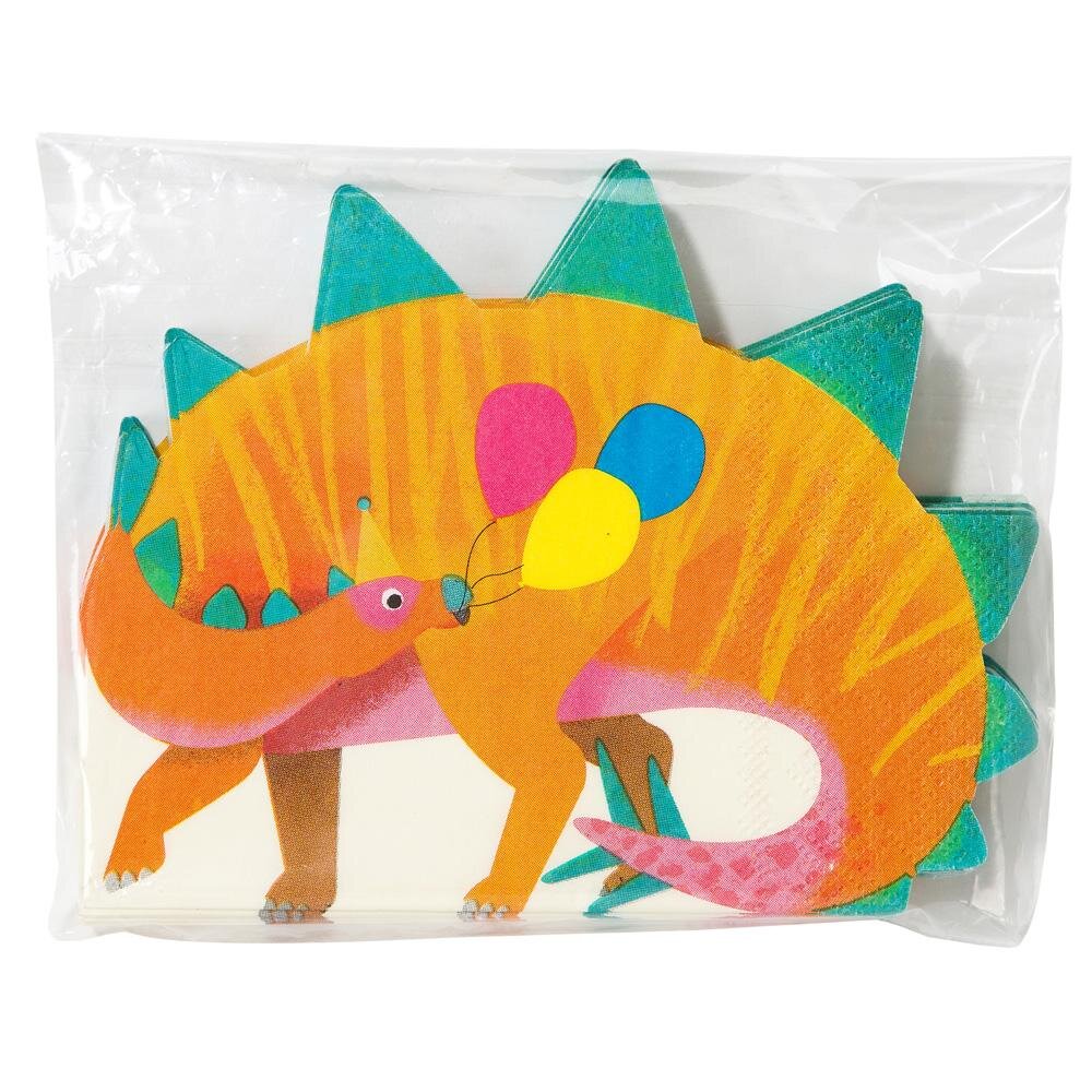 Dinosaur Die-Cut Napkin