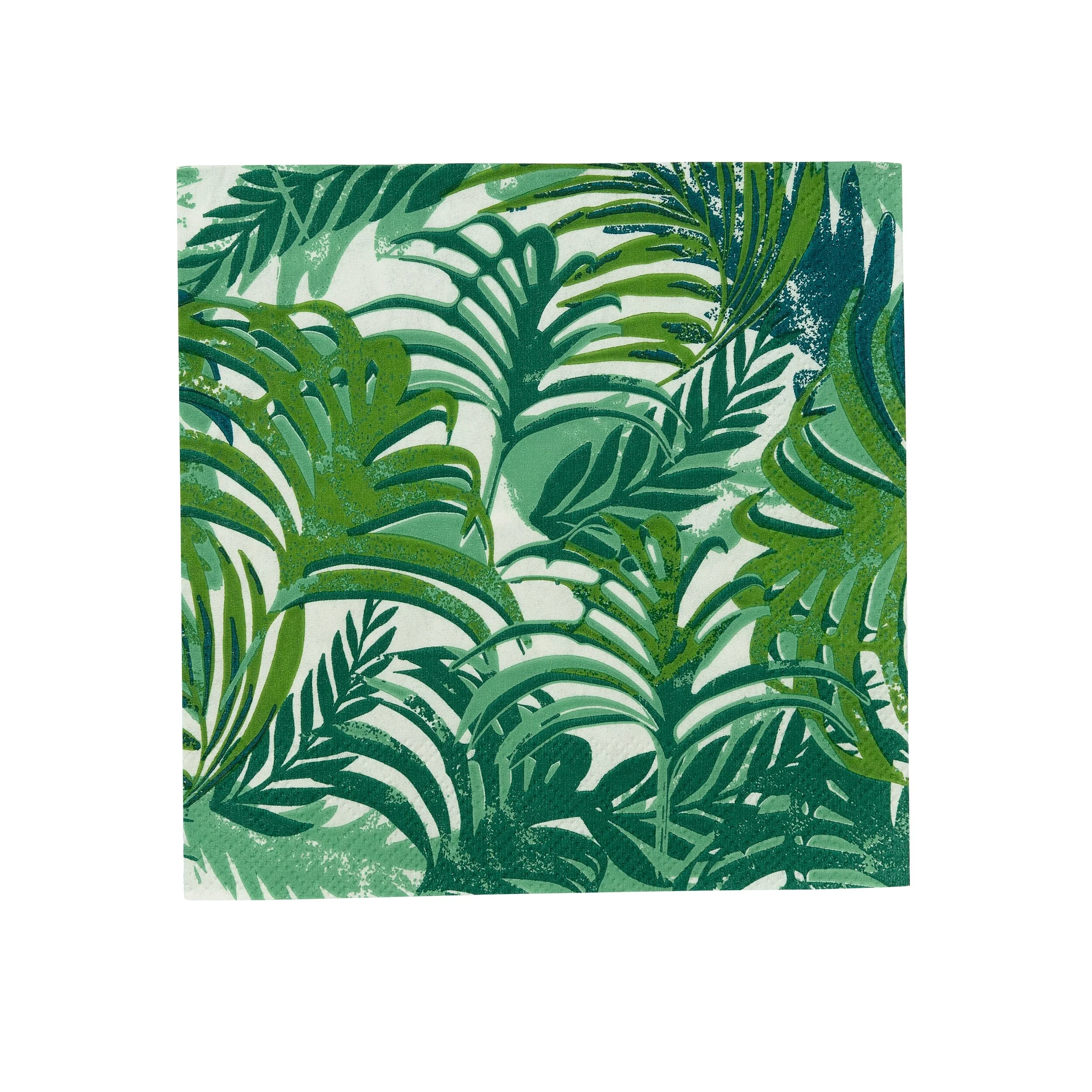 Fiesta Frond Cocktail Napkin
