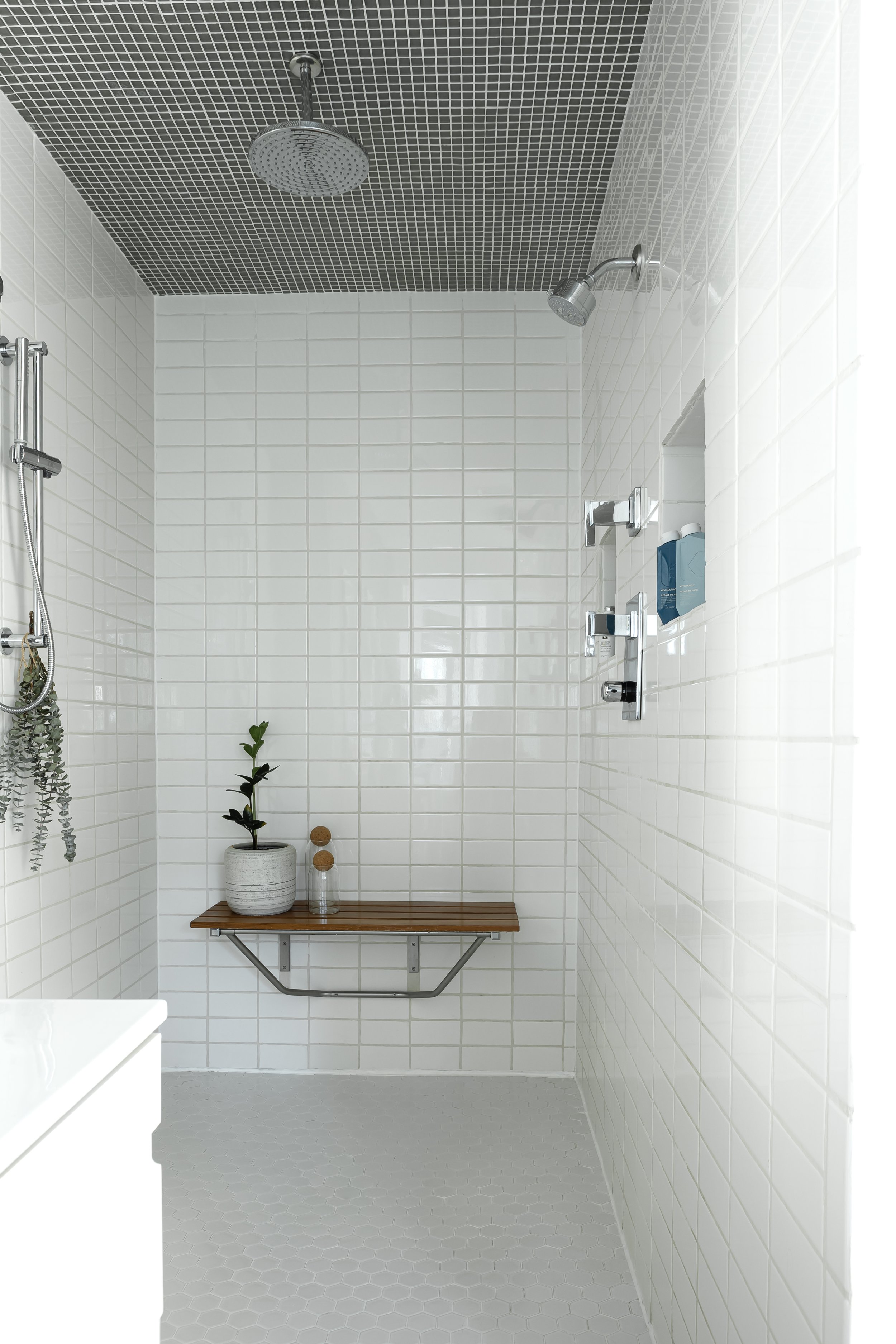 Bathroom remodel interior design Vashon Island. 