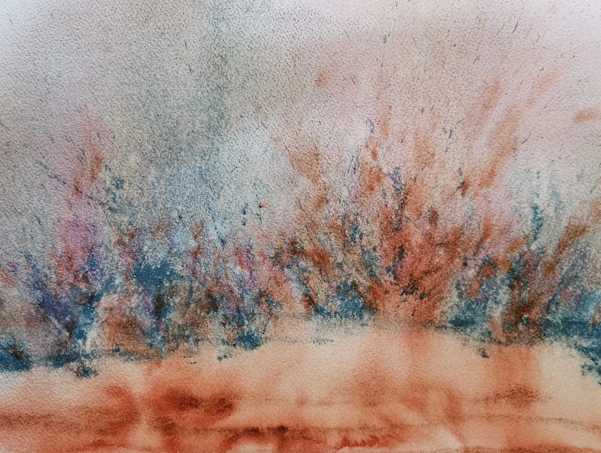 Burning Pain Erupts, Sandra Woods