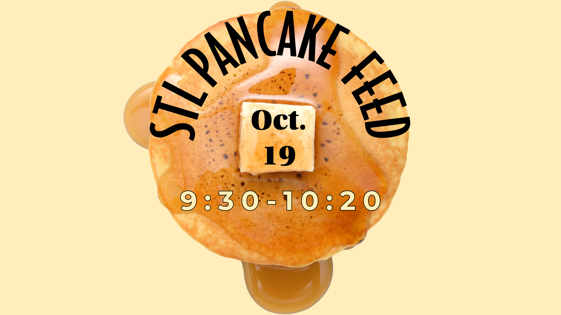 STL Pancake Fundraiser - No Sunday School