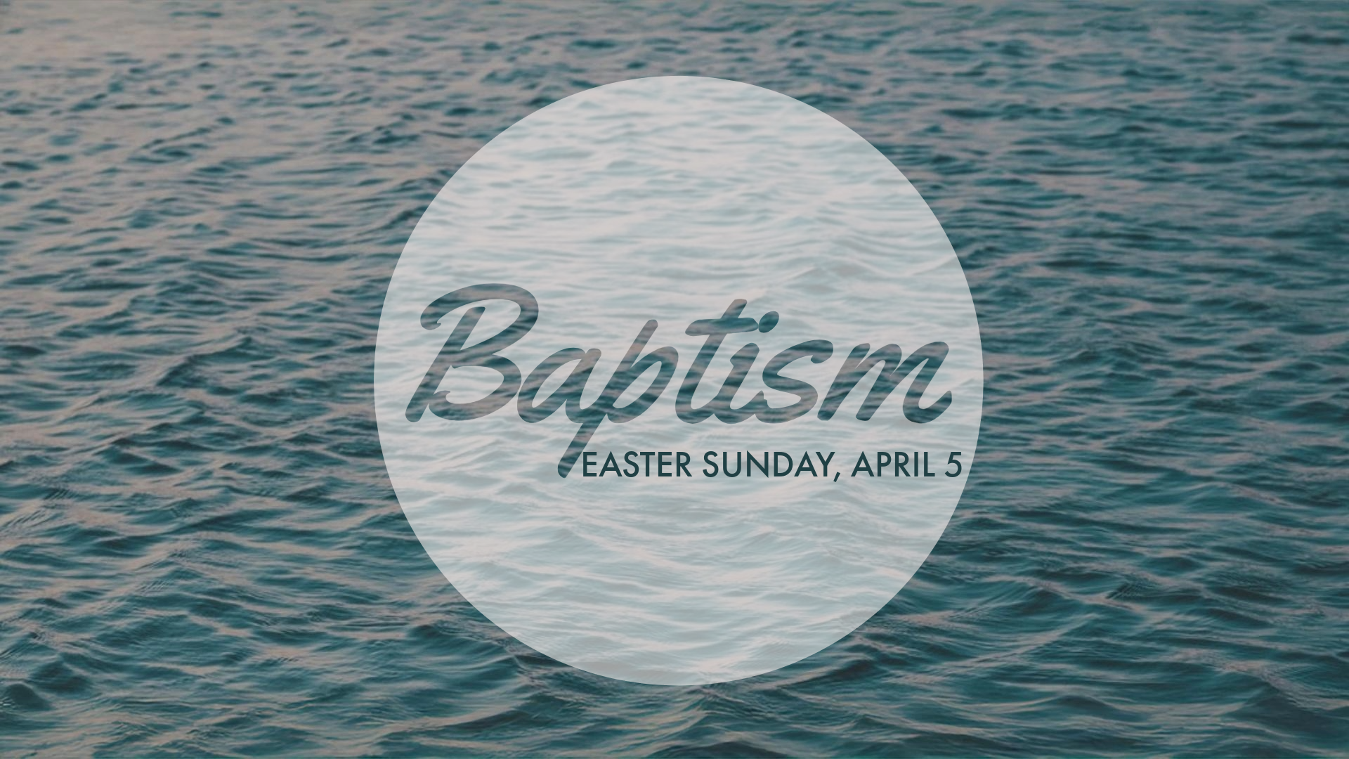 Water Baptism