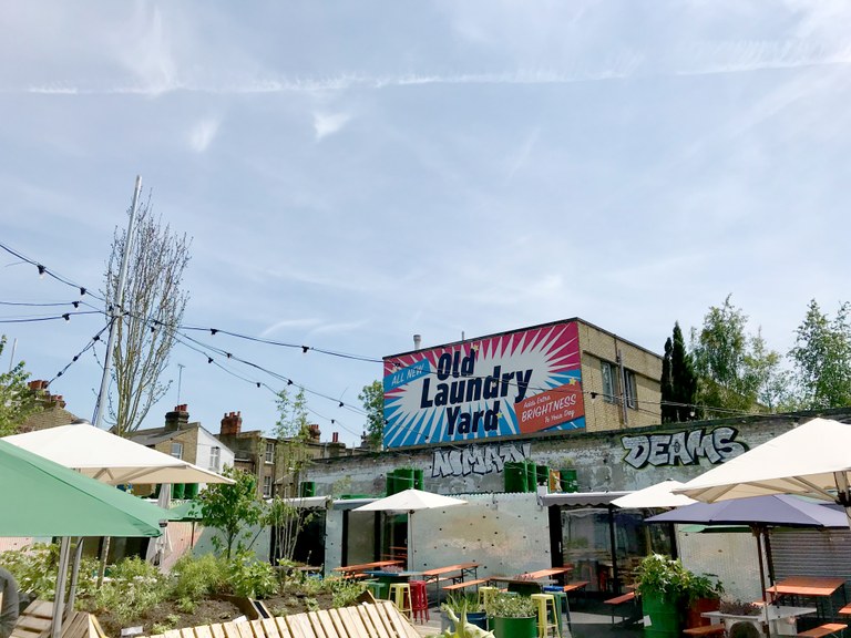Old Laundry Yard launched earlier this year and is home to a number of food and drink businesses.