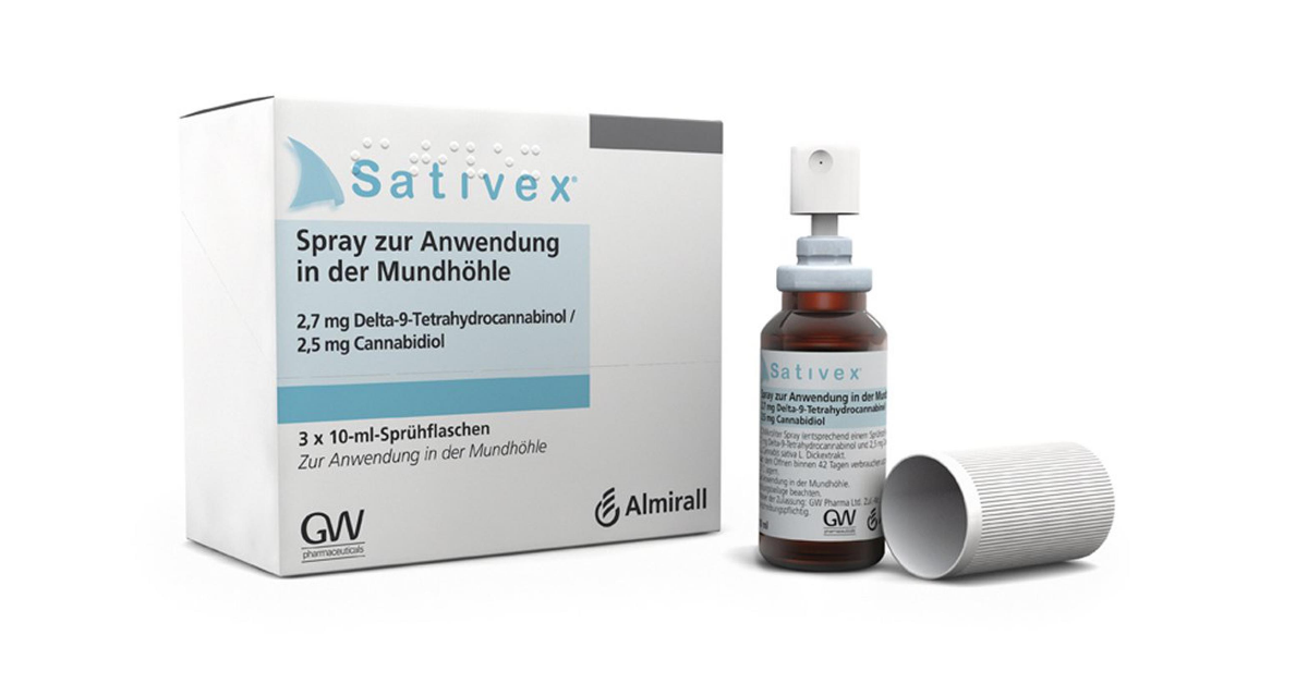 Sativex is a oromucosal spray to treat symptoms of multiple sclerosis, Credit: MS Unites