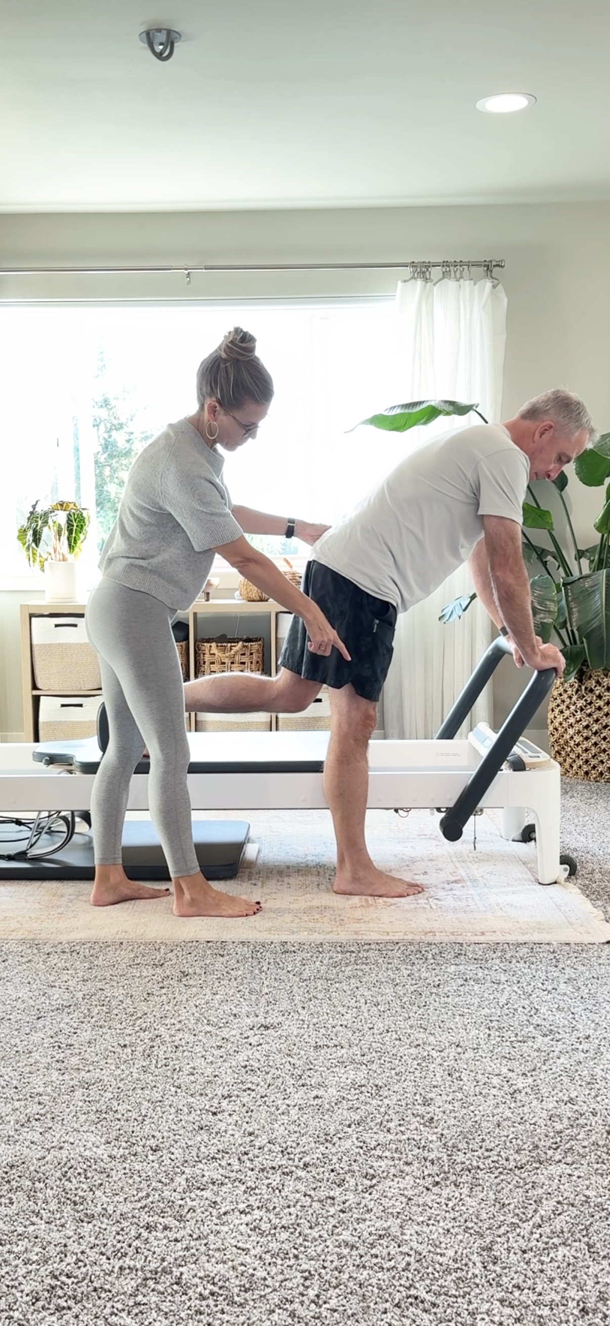 Reformer session with Bonnie