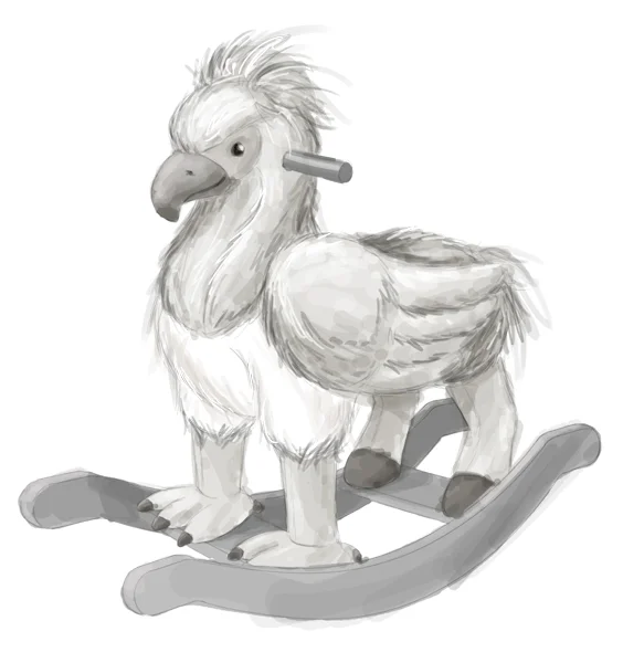 buckbeak rocking horse