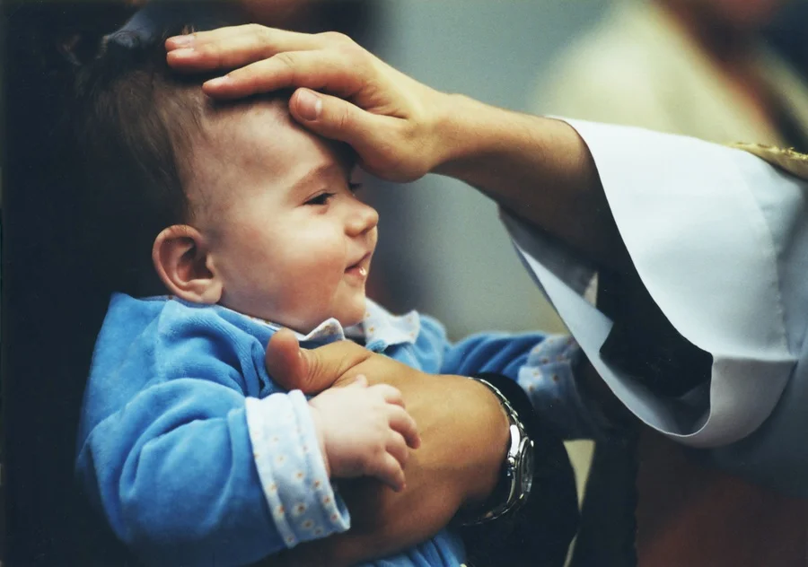 Greening of the Church and Baptism!