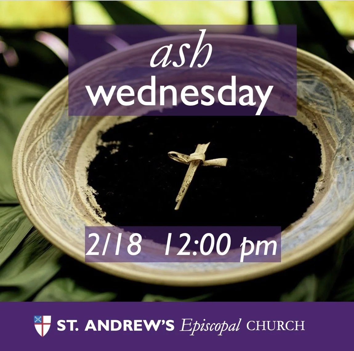 Ash Wednesday Service
