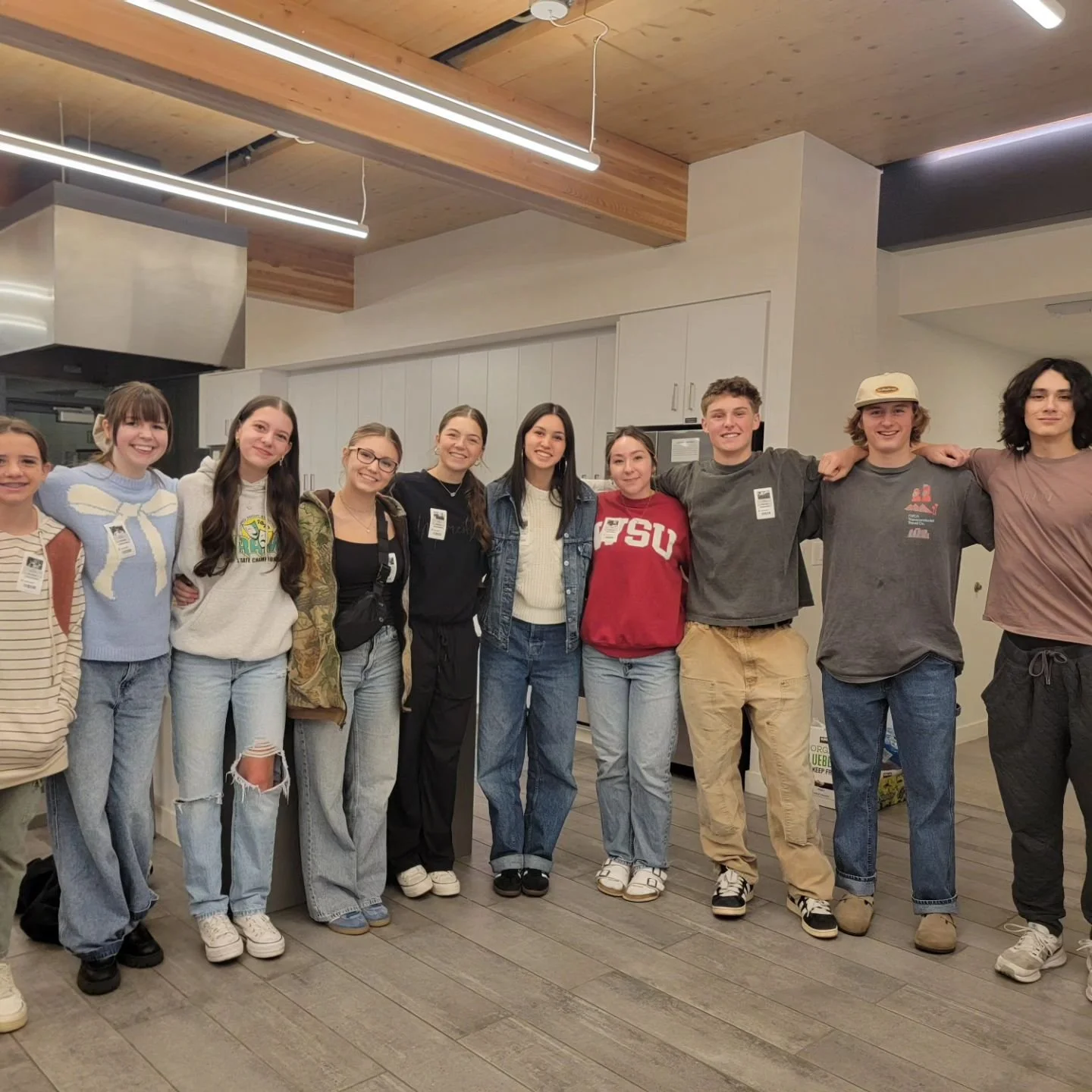 SO proud of this group of Bloomies!! Tonight,  these amazing kiddos cooked for guests of the Ronald McDonald House.  Because of them,  families with hospitalized loves ones had a home cooked meal. Bloom on, Bloomies. Keep making the world a better pl