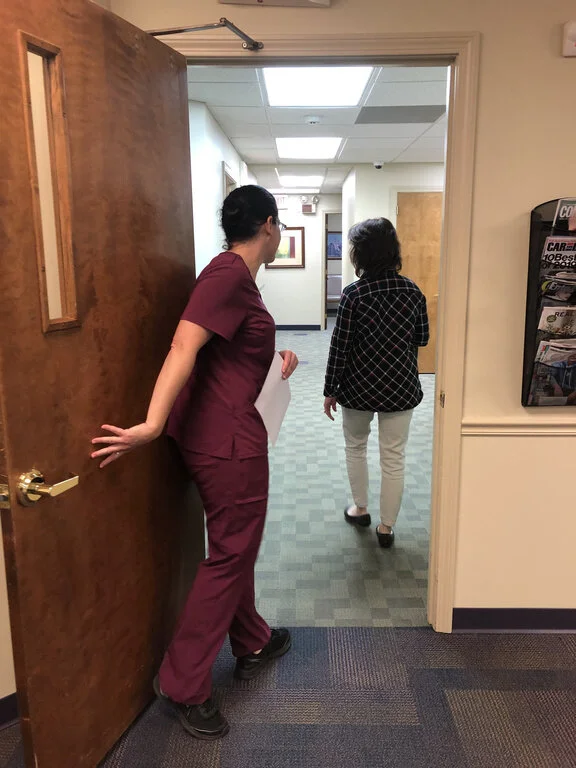 We strive to be on-time for all of our patients and schedule patient visits accordingly.