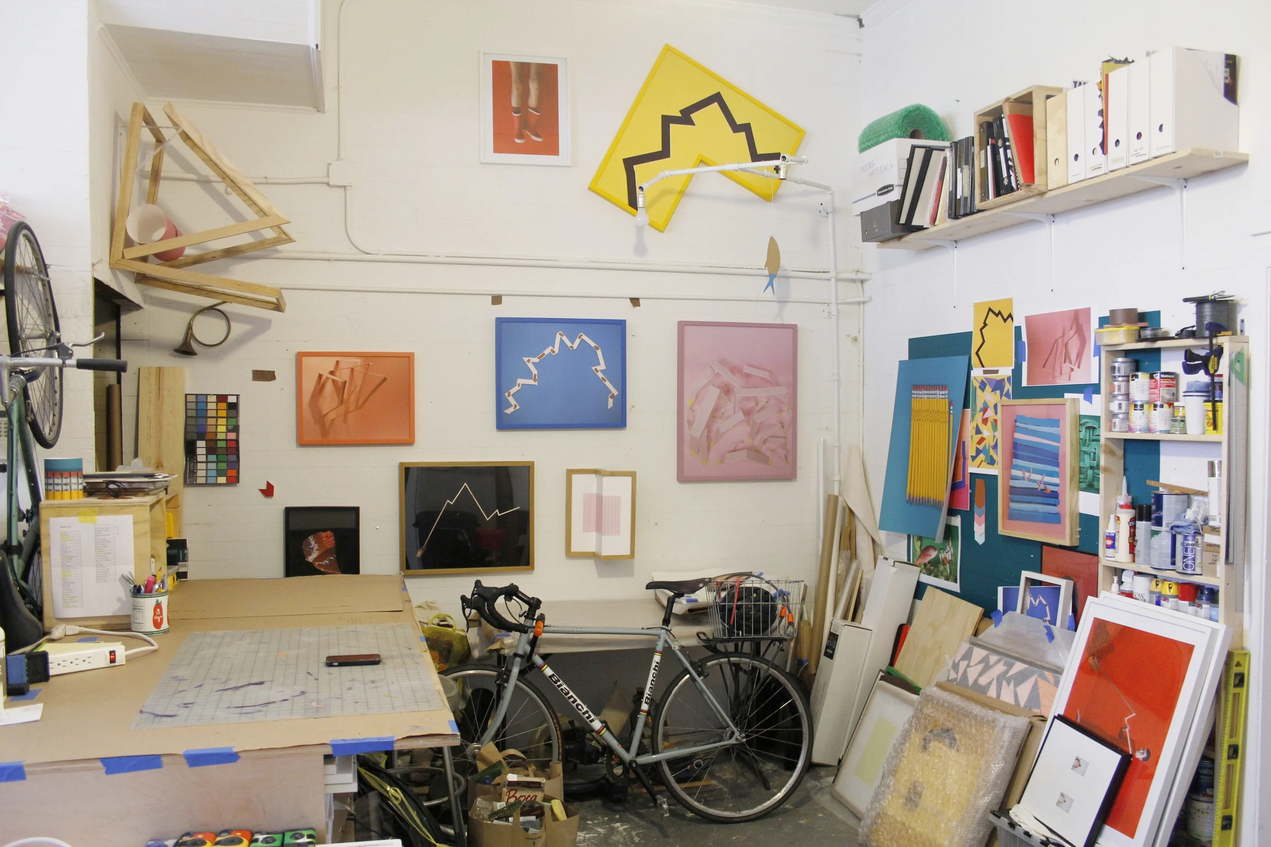 Ariza's studio