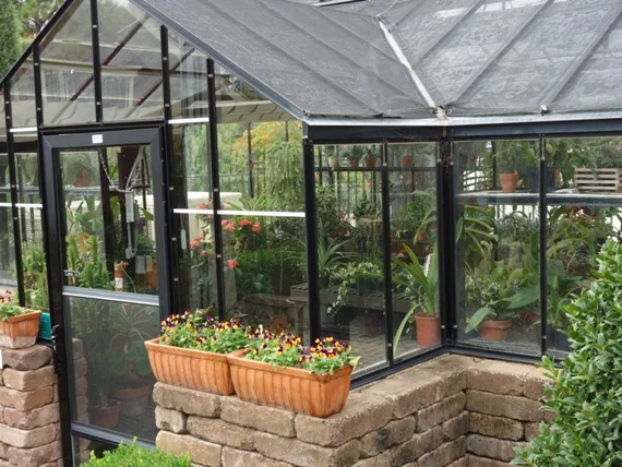 The Greenhouse is used to care for and over-winter tender perennials, tropicals and succulents.