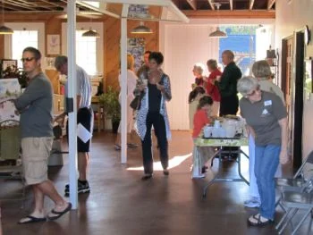 It evolved as a center to care for estate machinery, then Park Department equipment and supplies. It acquired modern wiring, a concrete floor in place of the dirt-and-straw, and plumbing for restrooms and a kitchen.