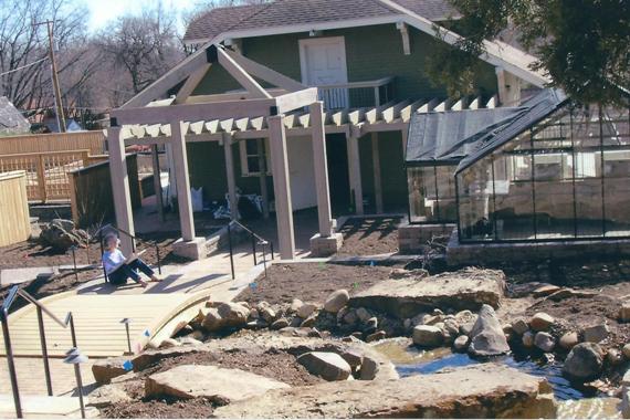 Water Feature - ready for planting