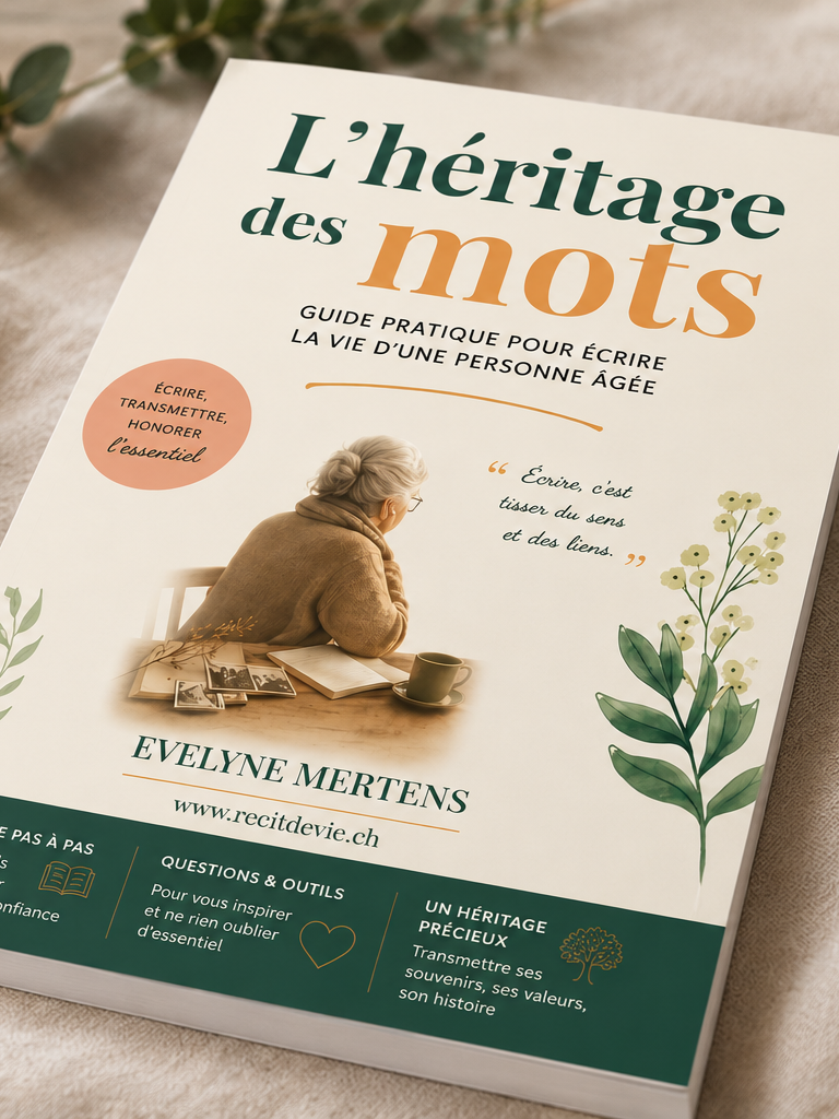 L’héritage des mots : guide pratique pour écrire la vie d'une personne âgée