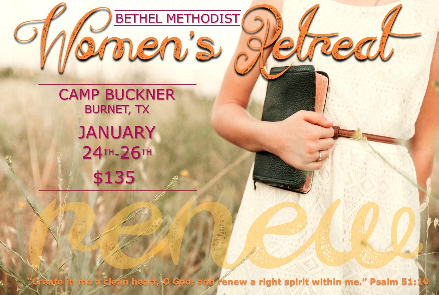 2nd Annual Denominational Women's Retreat