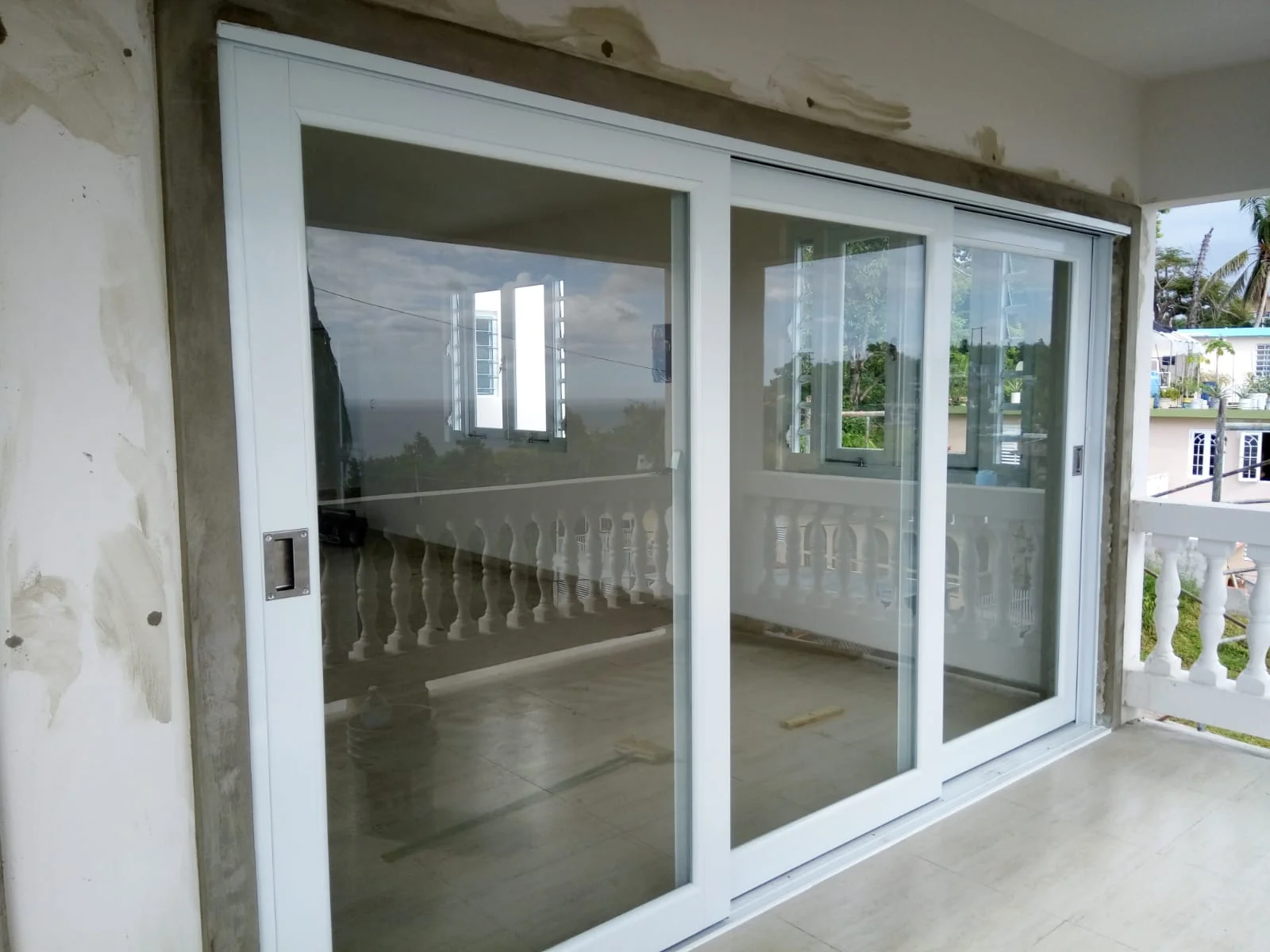 3 Panel Sliding Glass Doors